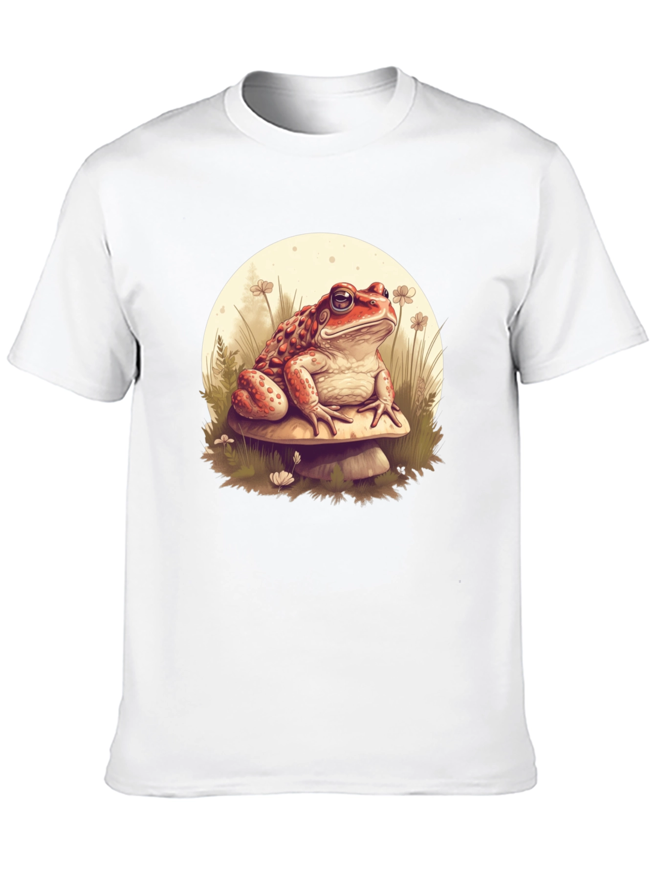 Toad on Mushroom Graphic Tee