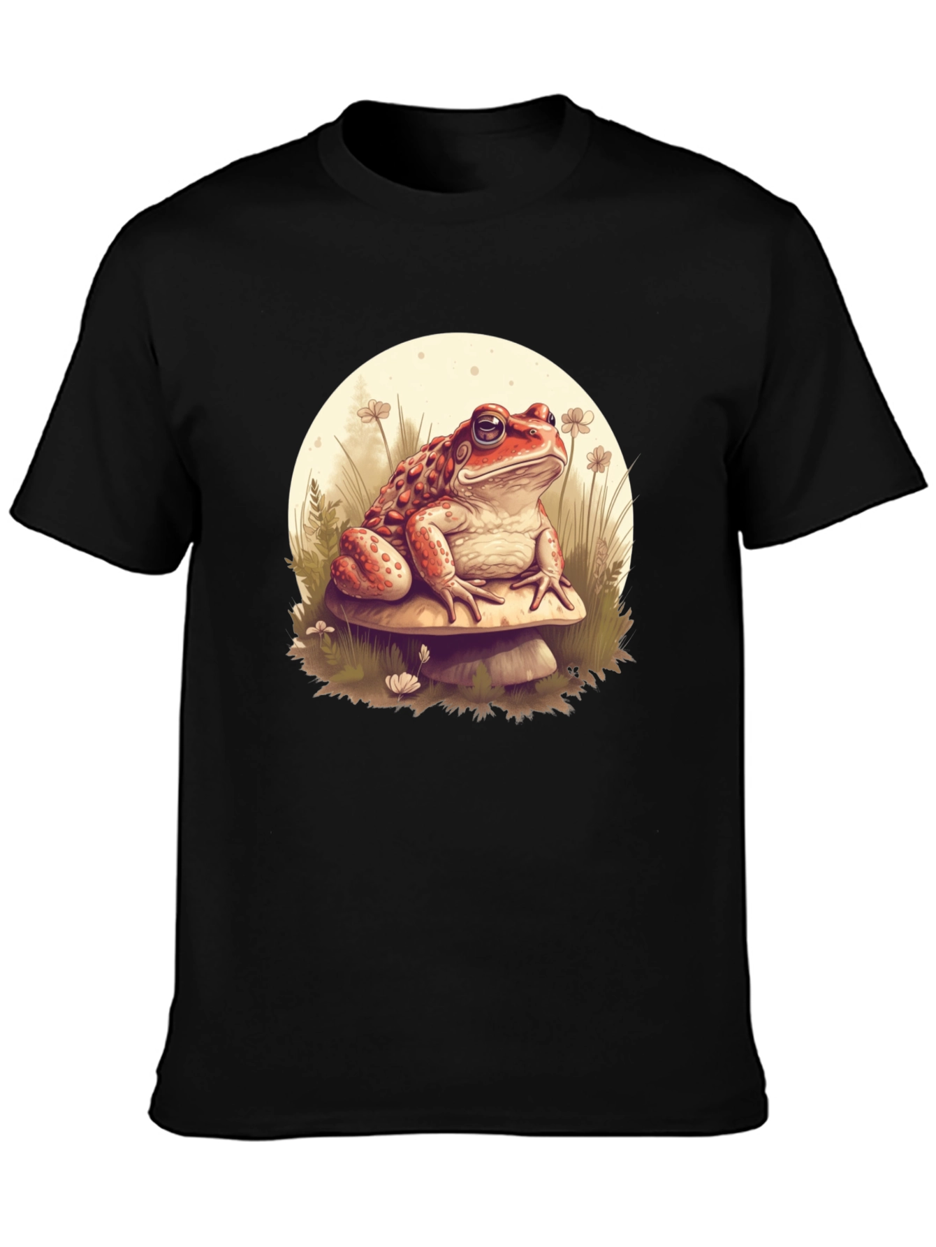 Toad on Mushroom Graphic Tee