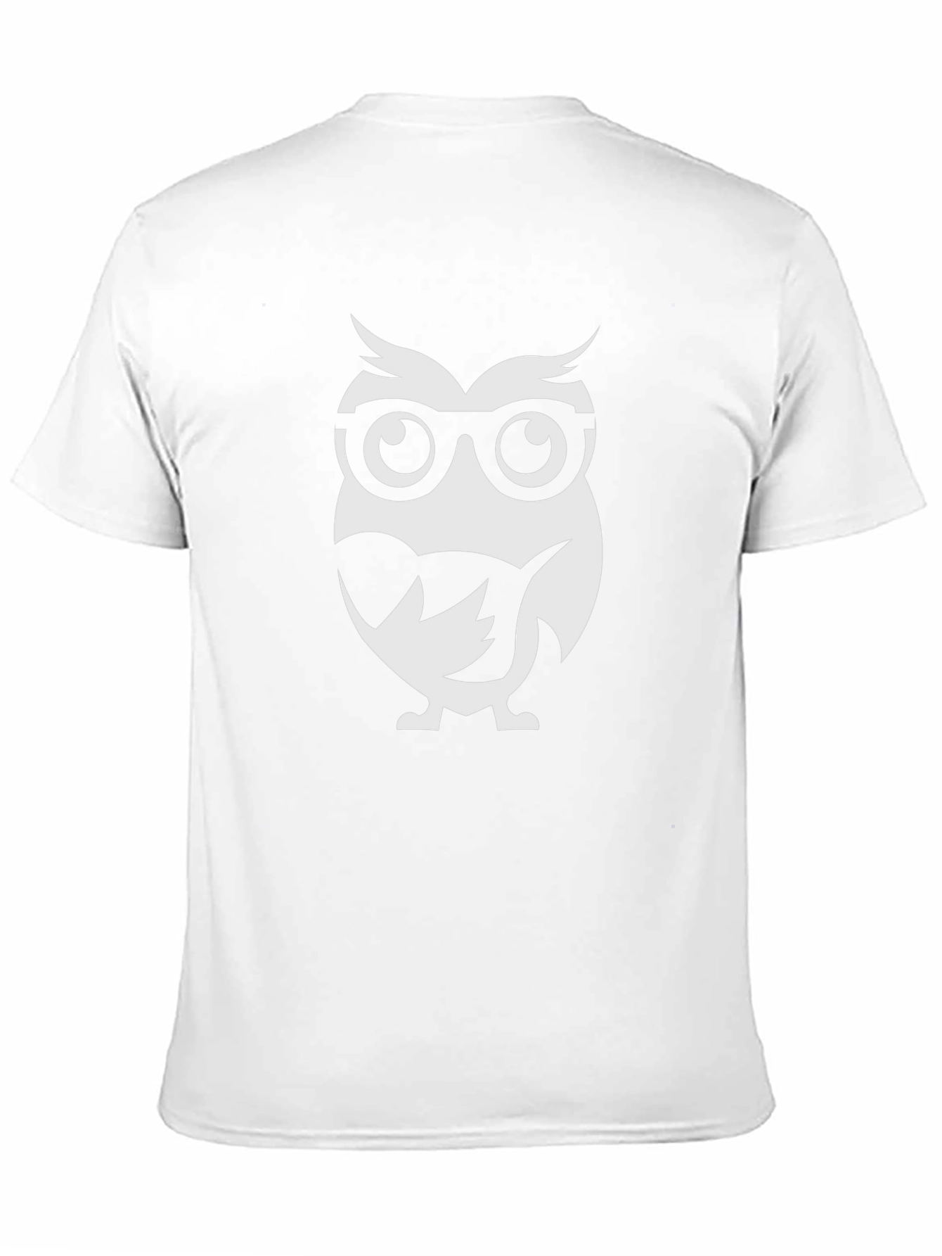Black Owl Nerd T-Shirt - Stylish & Comfy