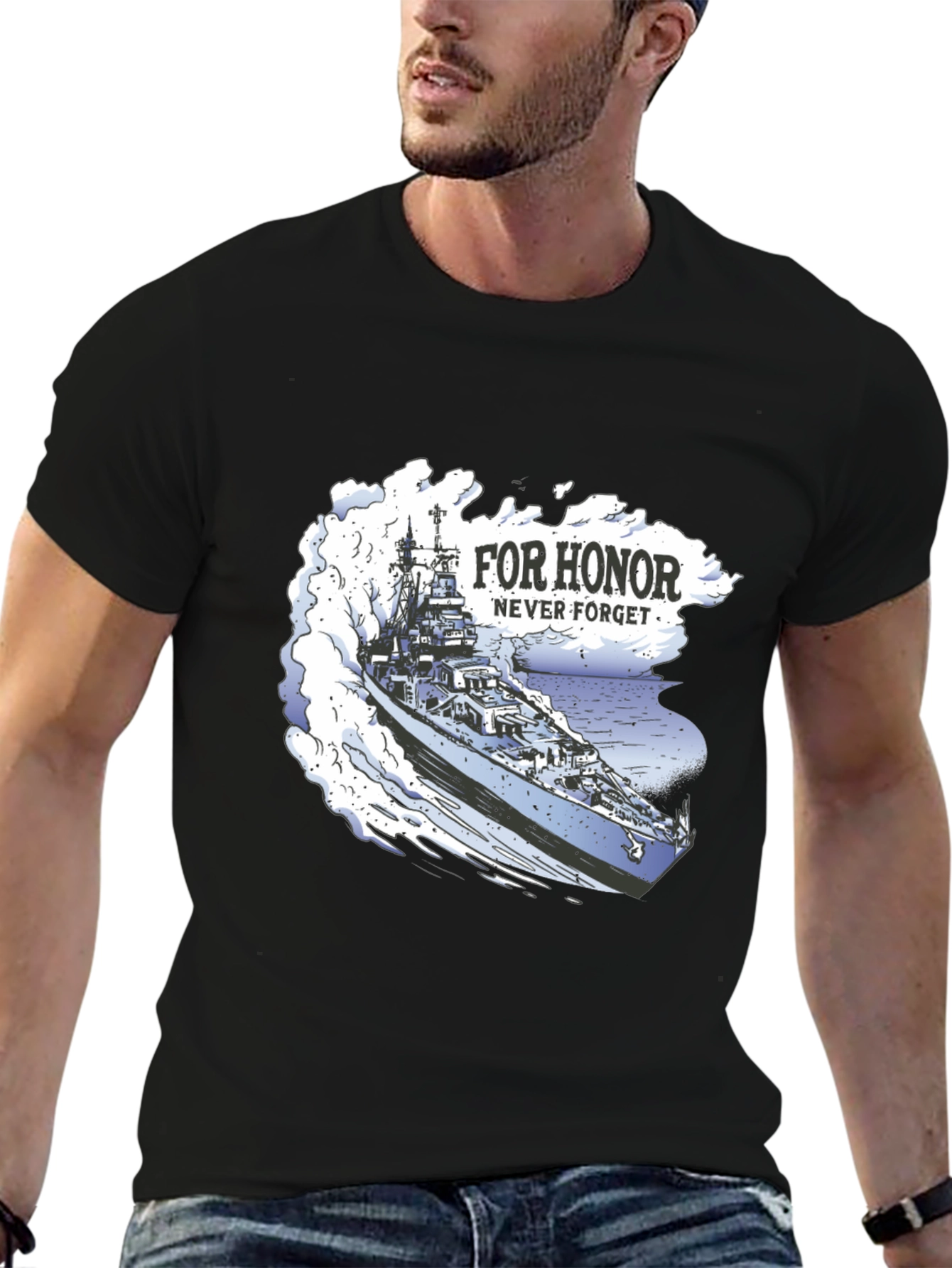 Naval Honor T-Shirt - Never Forget