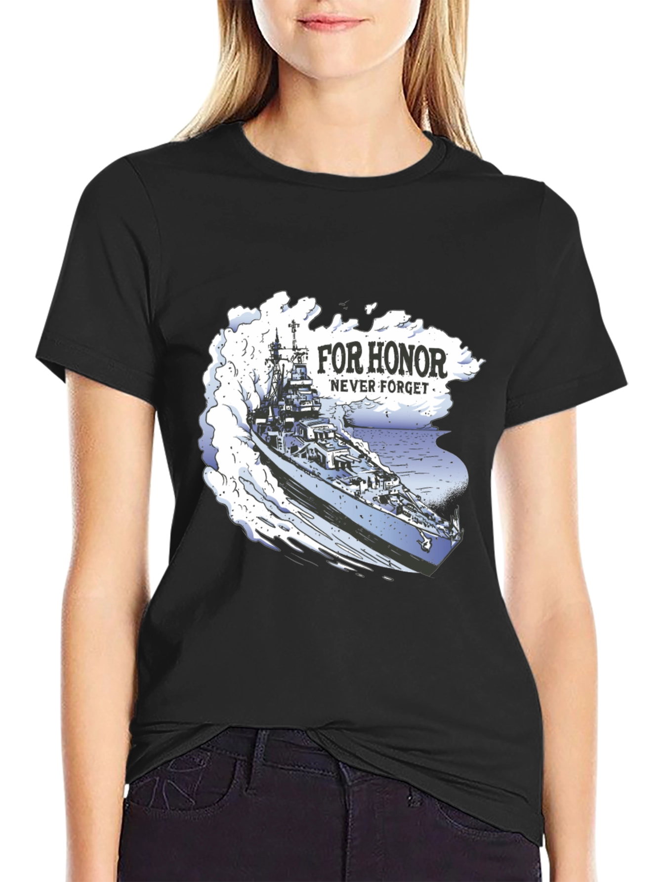 Naval Honor T-Shirt - Never Forget