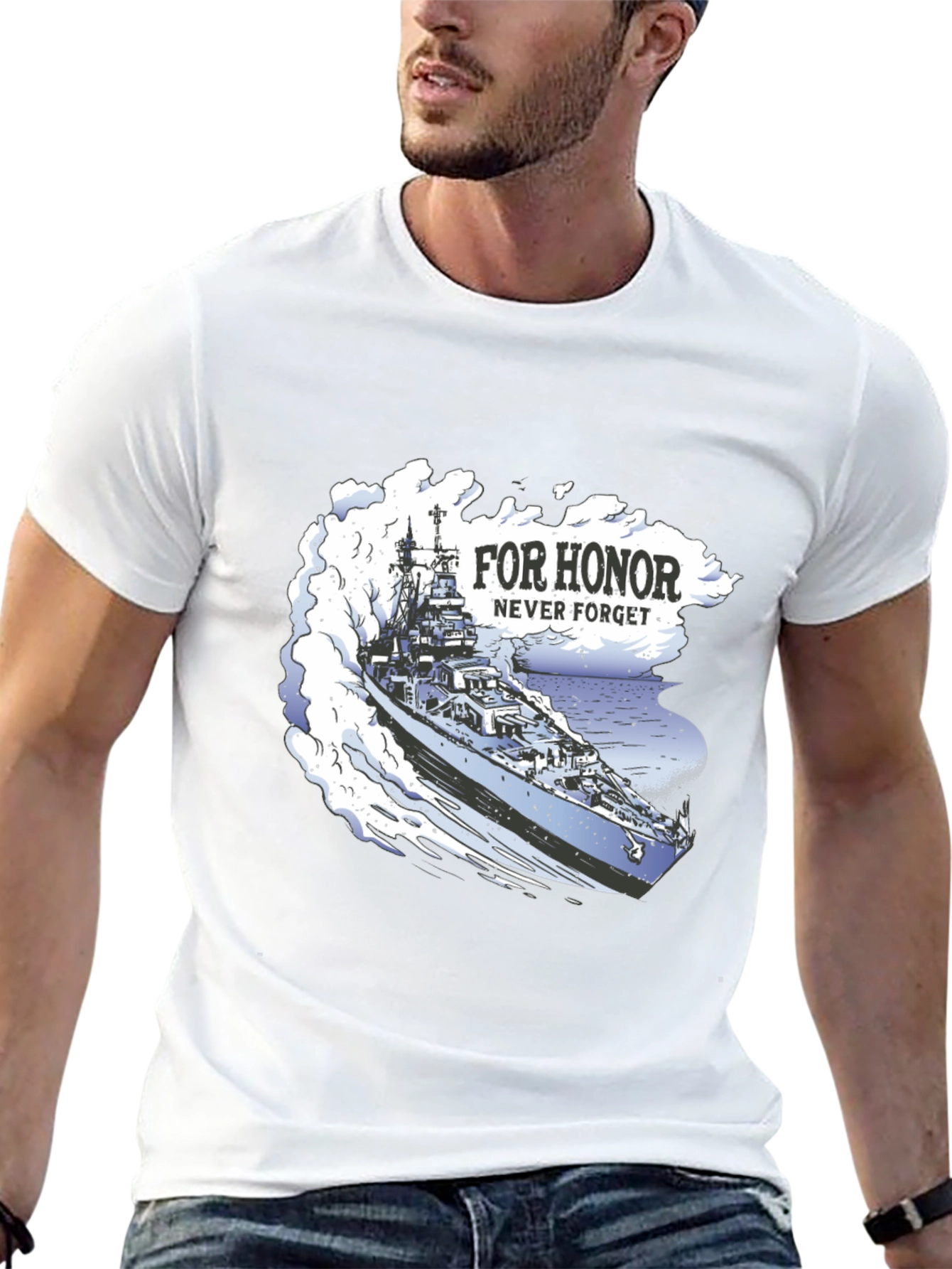 Naval Honor T-Shirt - Never Forget