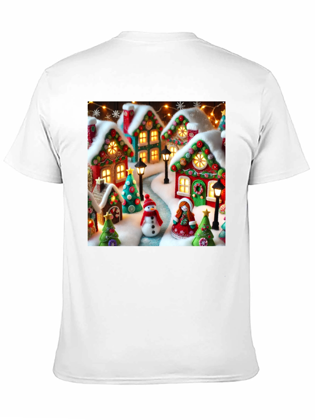 Festive Holiday Village T-Shirt