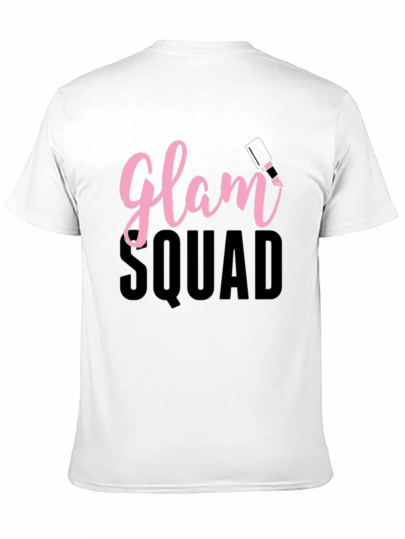 Glam Squad Tee - Stylish Cotton Graphic T-Shirt