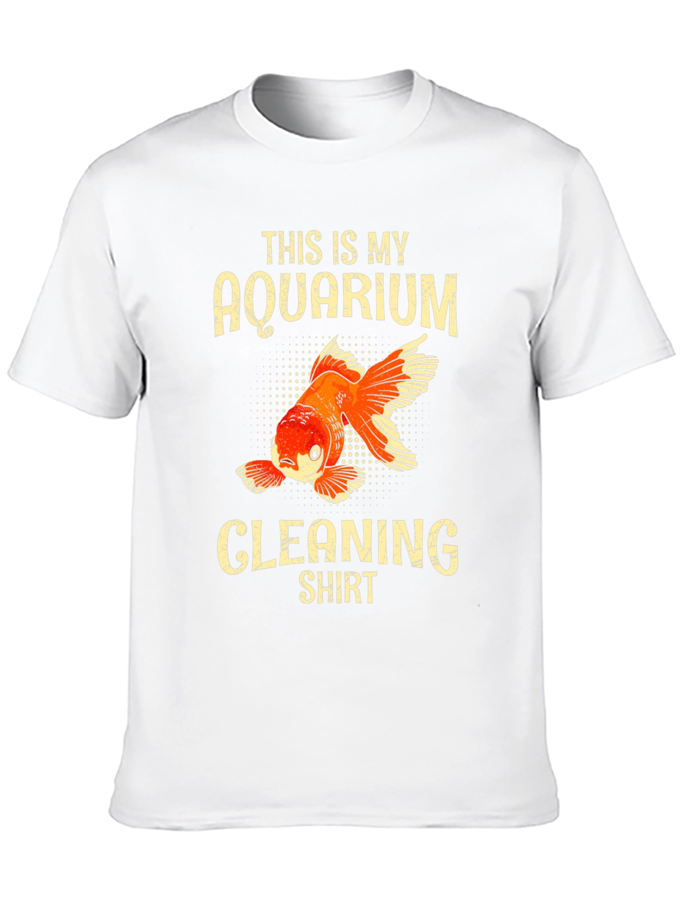 Aquarium Cleaning Shirt - Goldfish T-Shirt