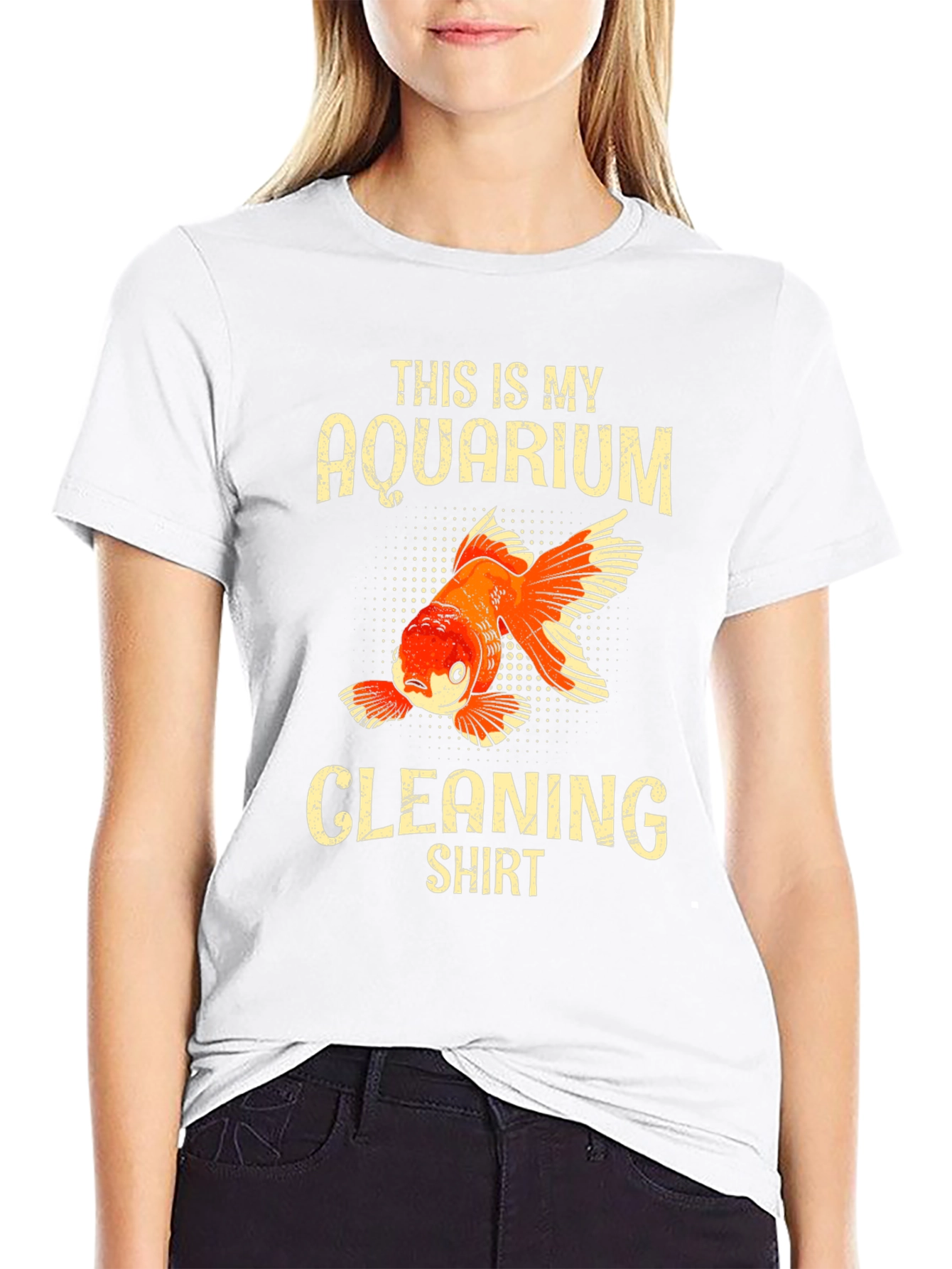 Aquarium Cleaning Shirt - Goldfish T-Shirt