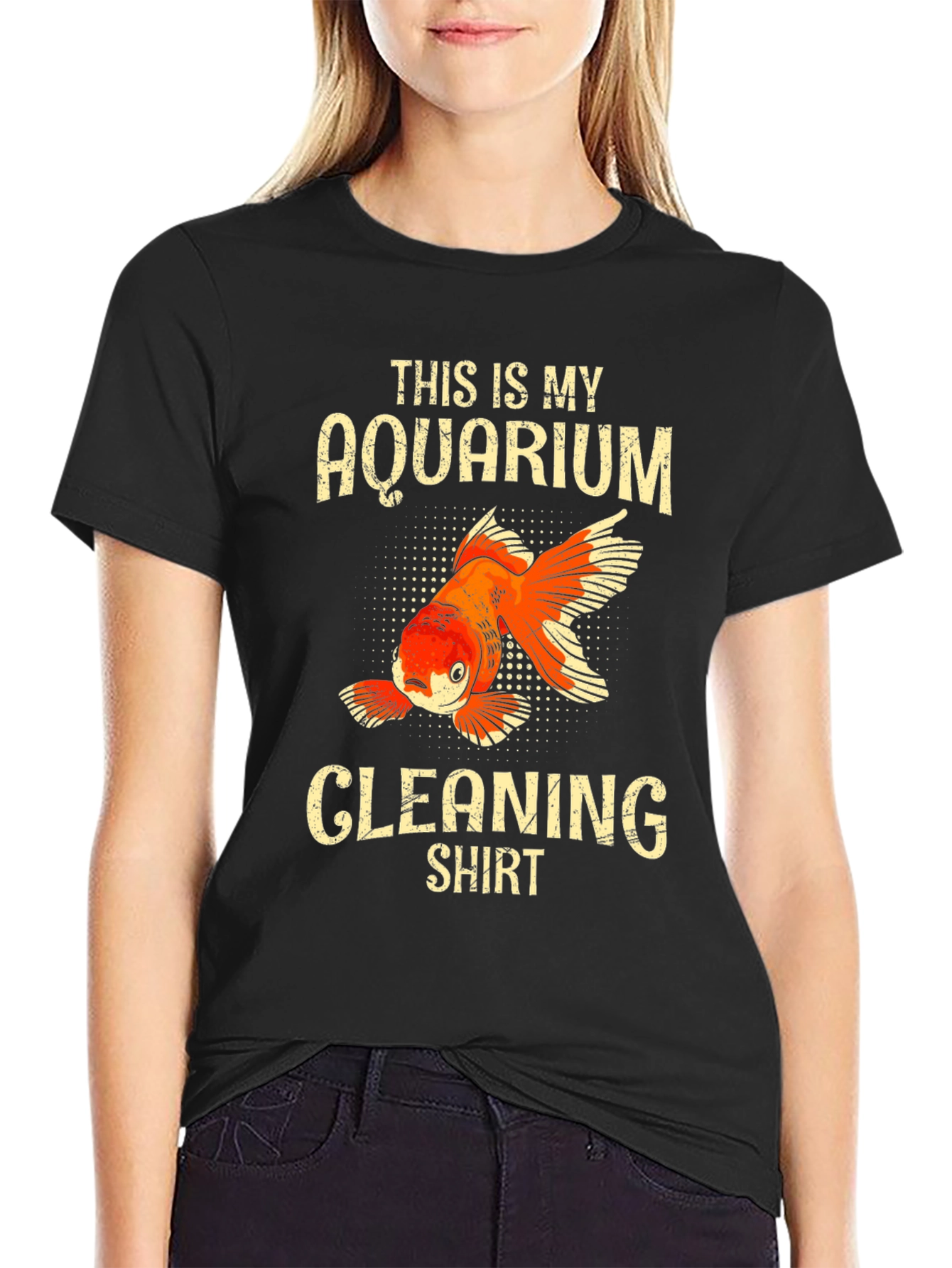 Aquarium Cleaning Shirt - Goldfish T-Shirt