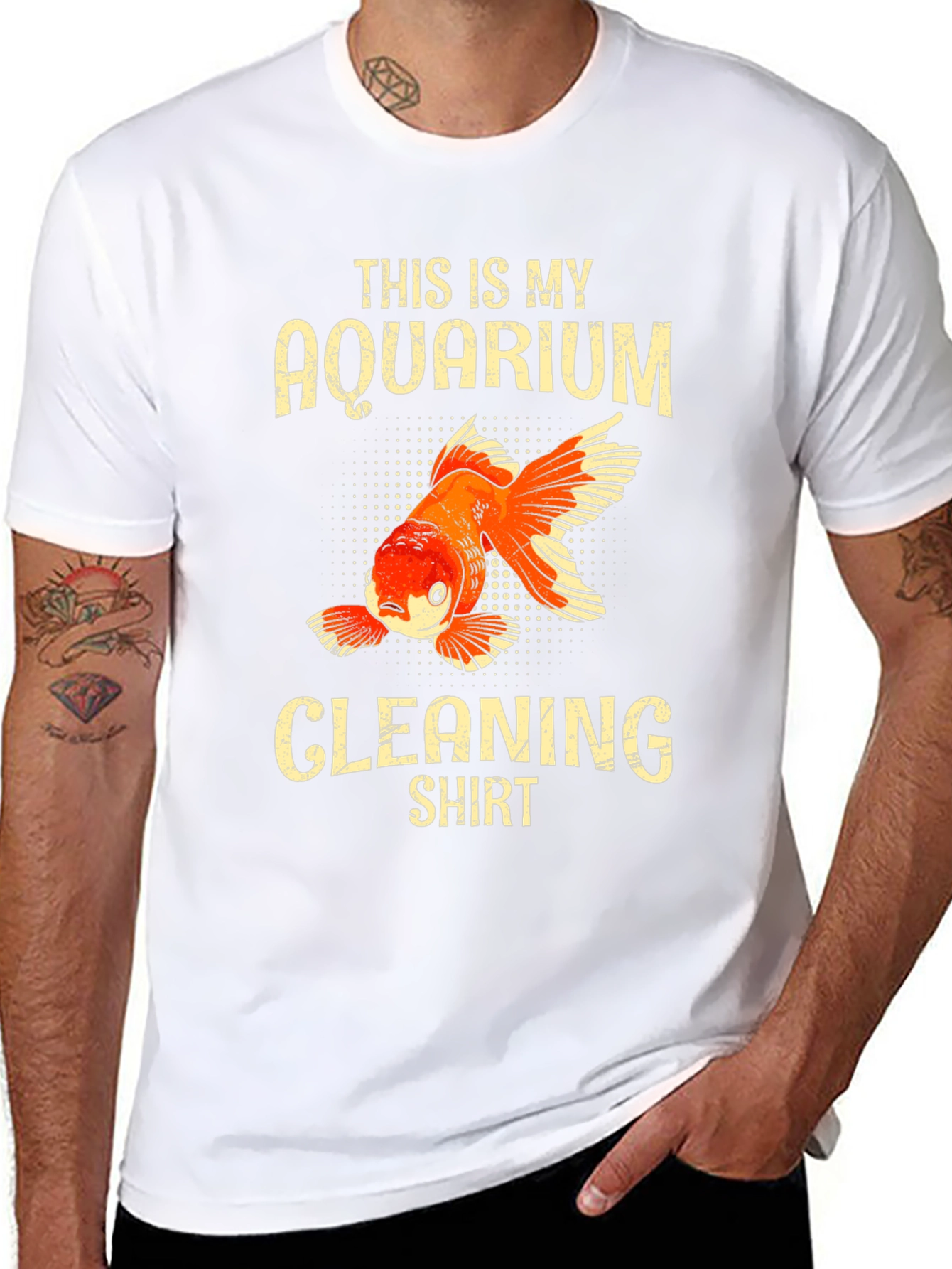 Aquarium Cleaning Shirt - Goldfish T-Shirt