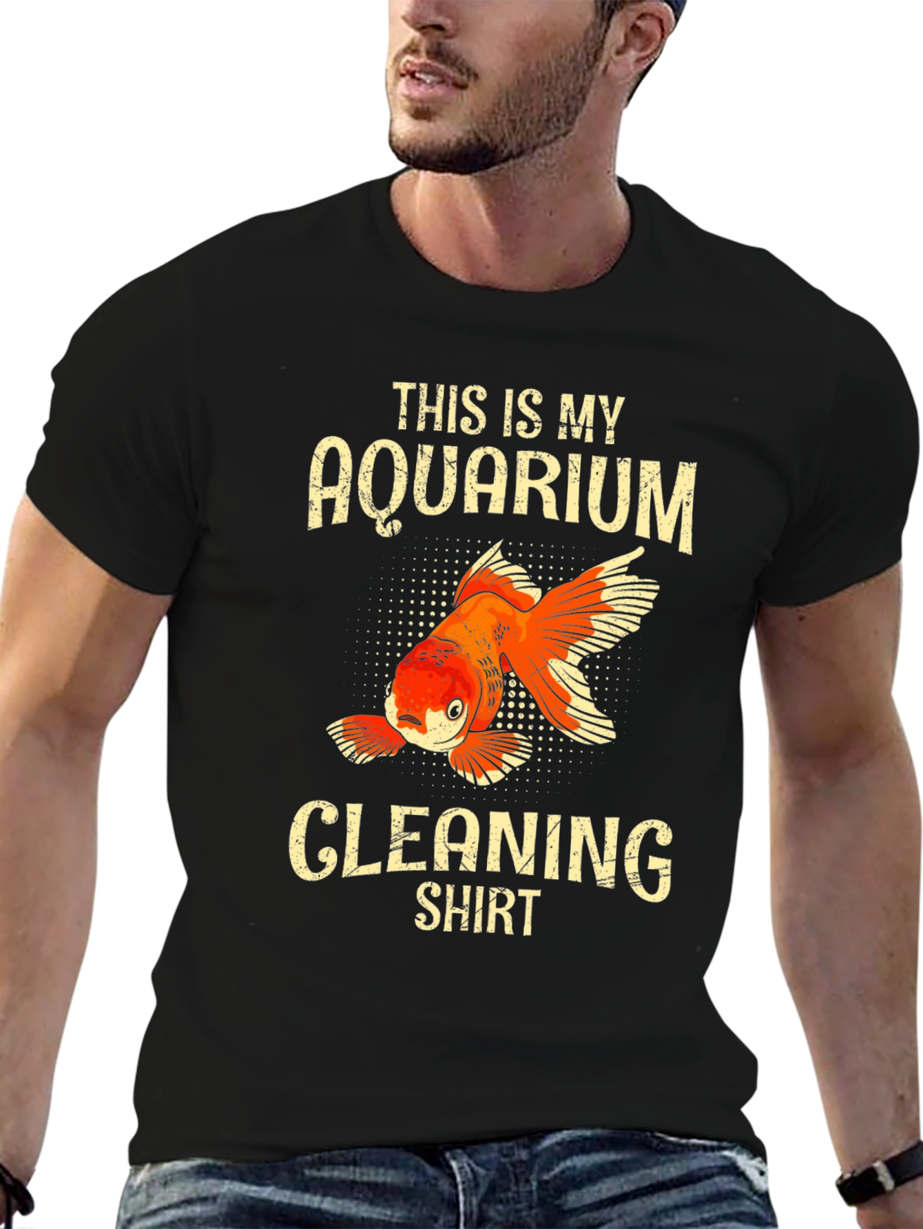 Aquarium Cleaning Shirt - Goldfish T-Shirt