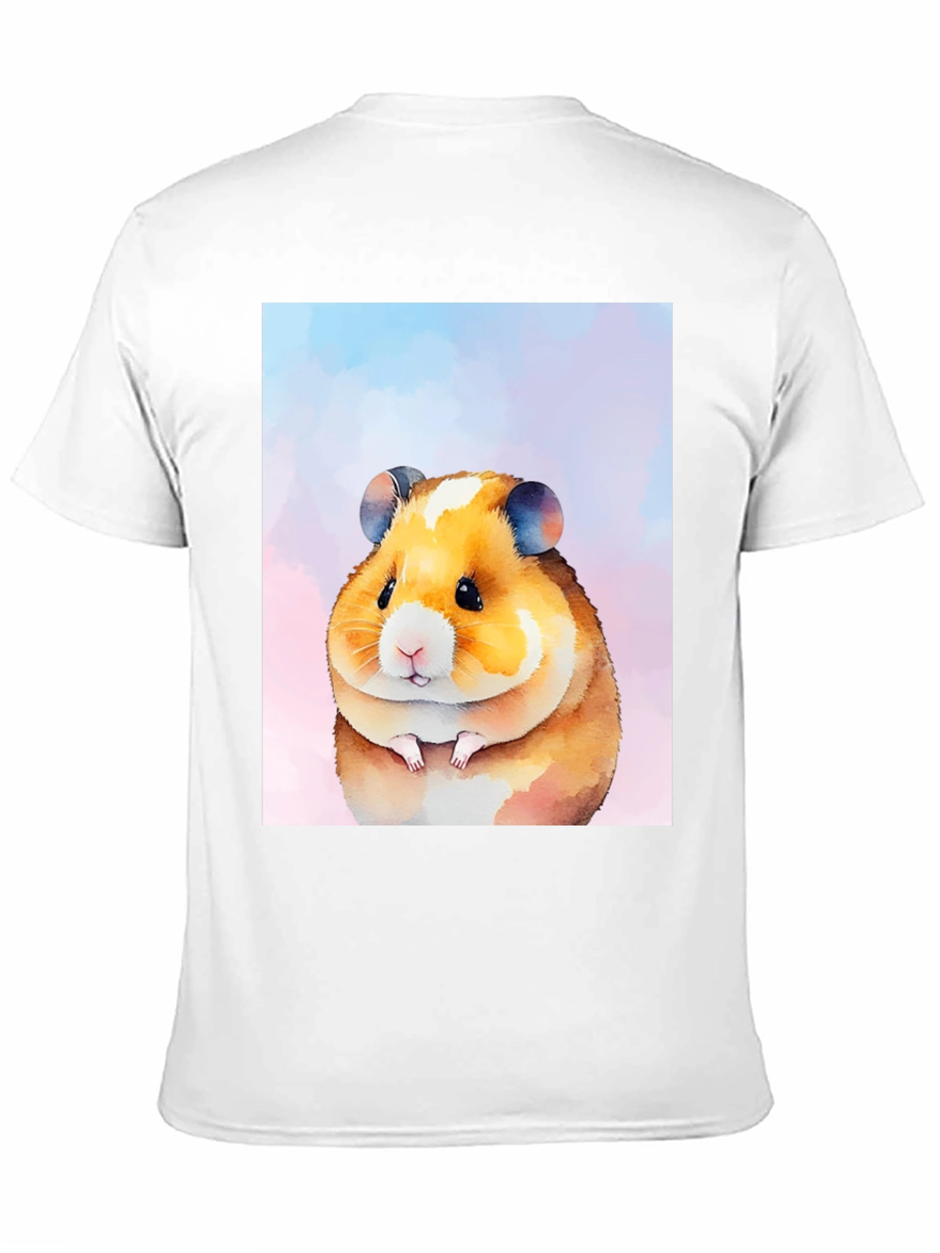 Hamster Watercolor Graphic T-Shirt