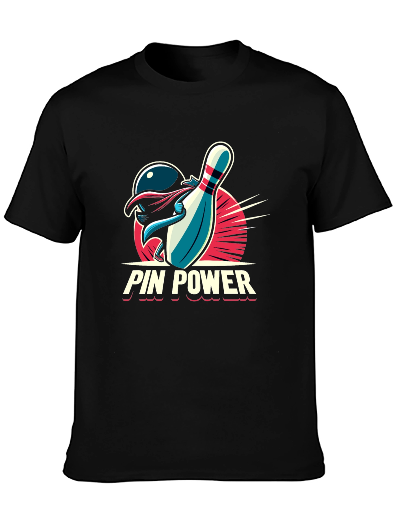 Pin Power Bowling T-Shirt