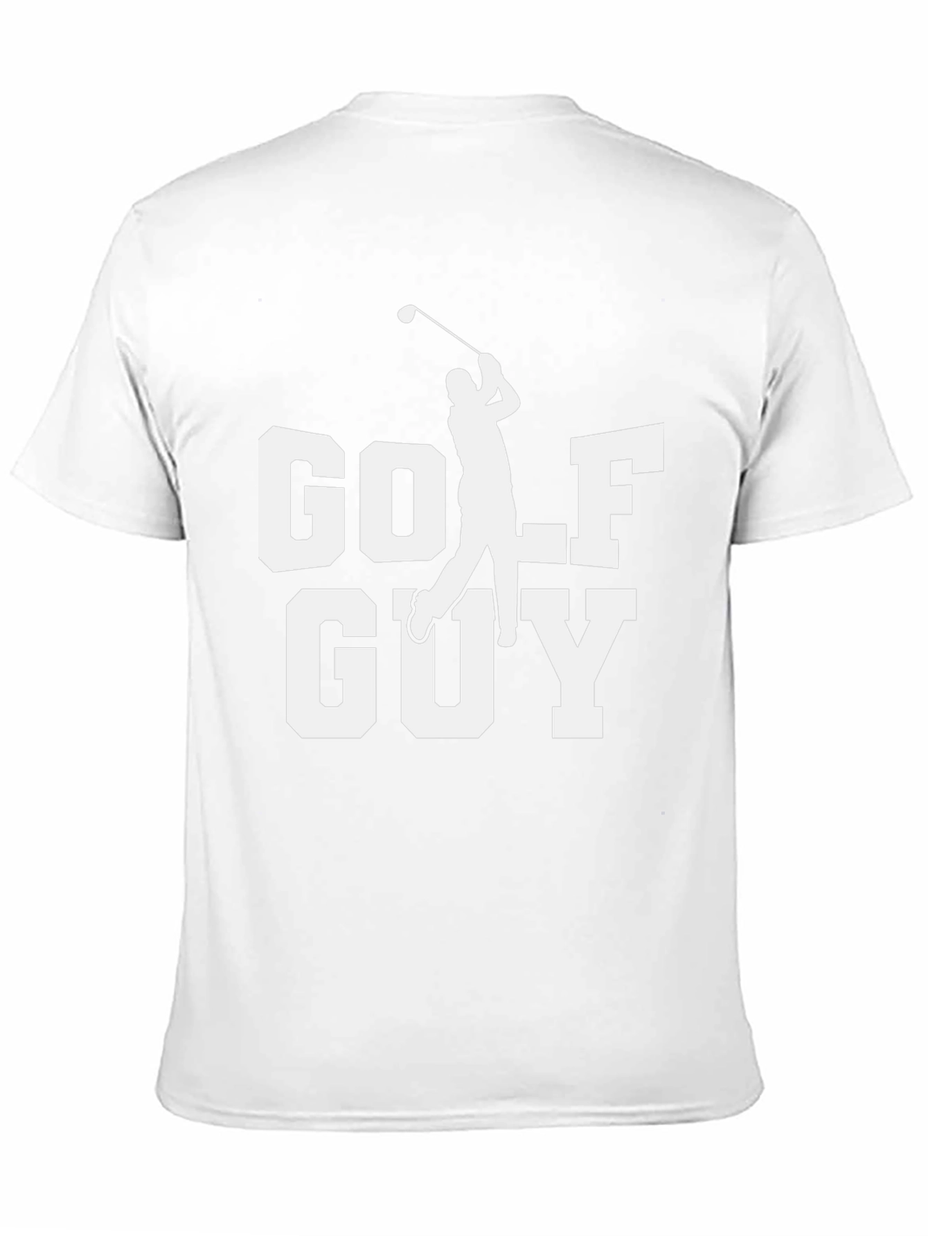 Golf Guy T-Shirt - Black Cotton Tee