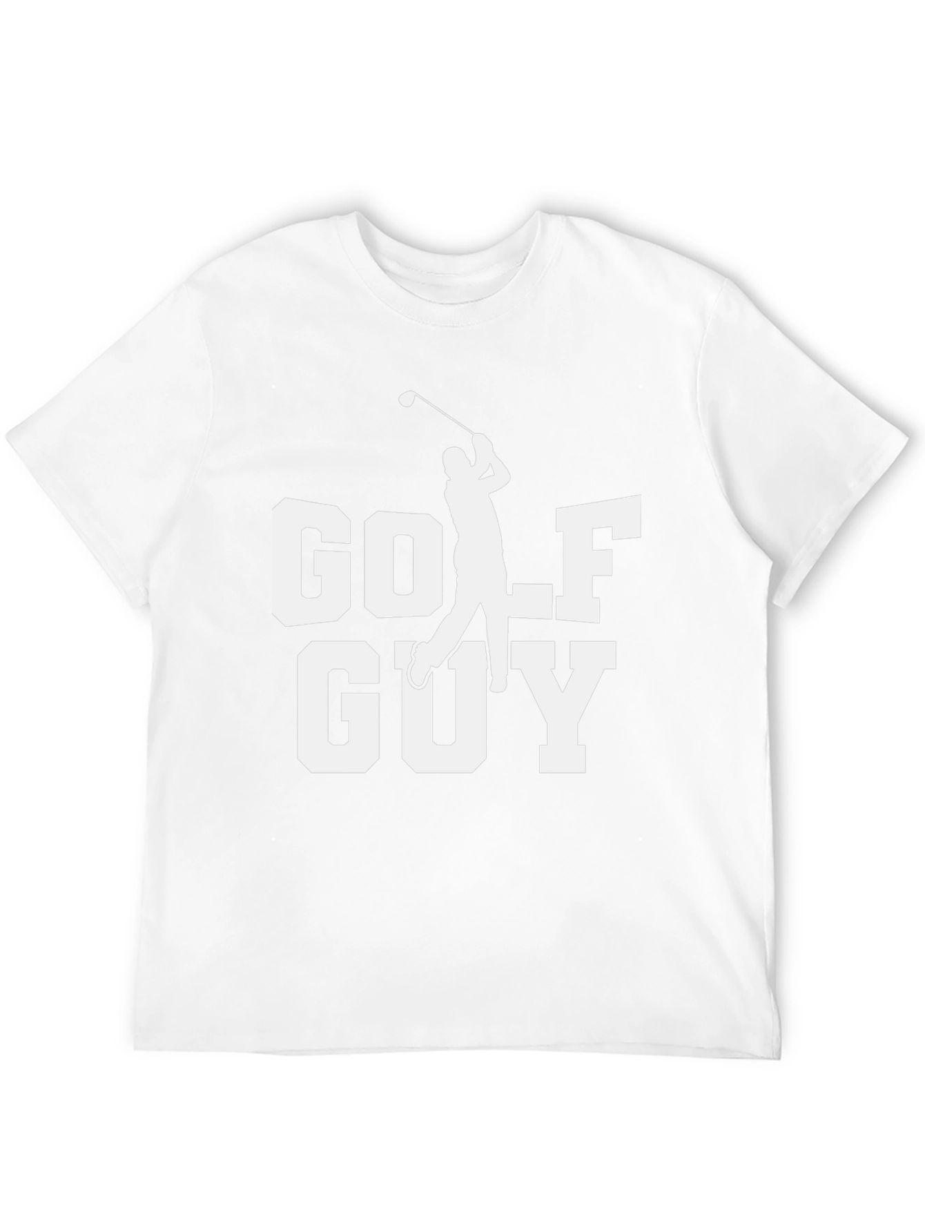 Golf Guy T-Shirt - Black Cotton Tee