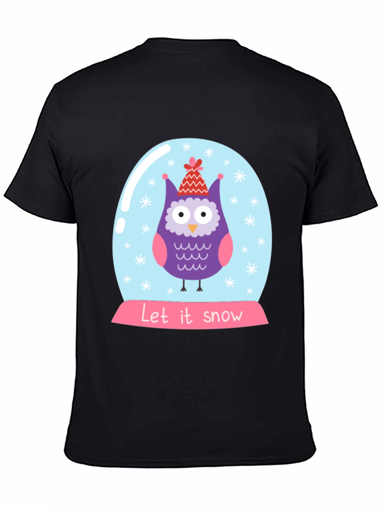 Let It Snow Owl T-Shirt