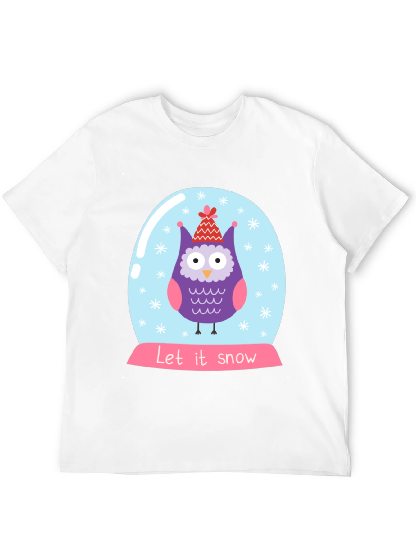 Let It Snow Owl T-Shirt