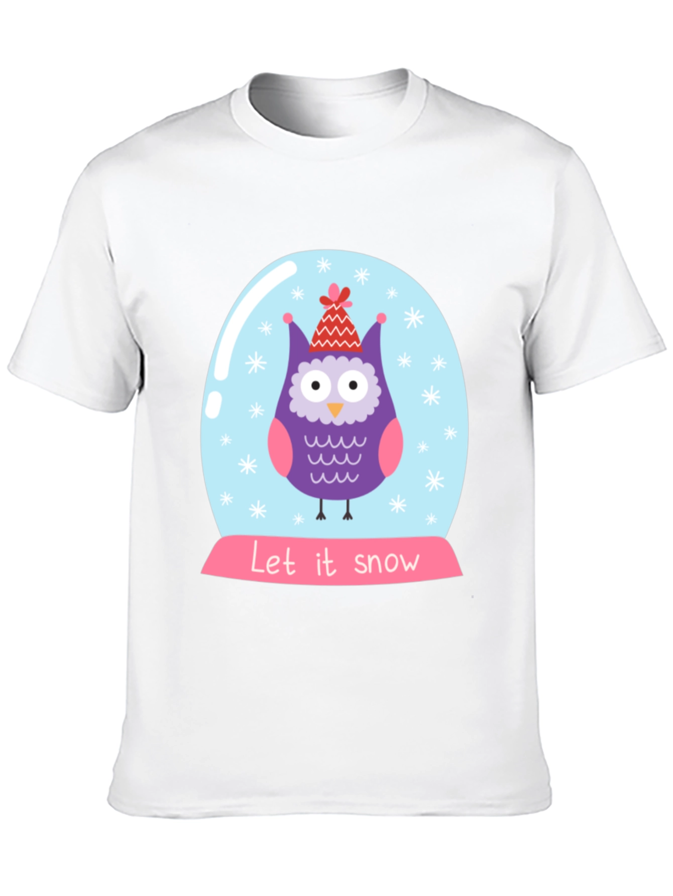 Let It Snow Owl T-Shirt