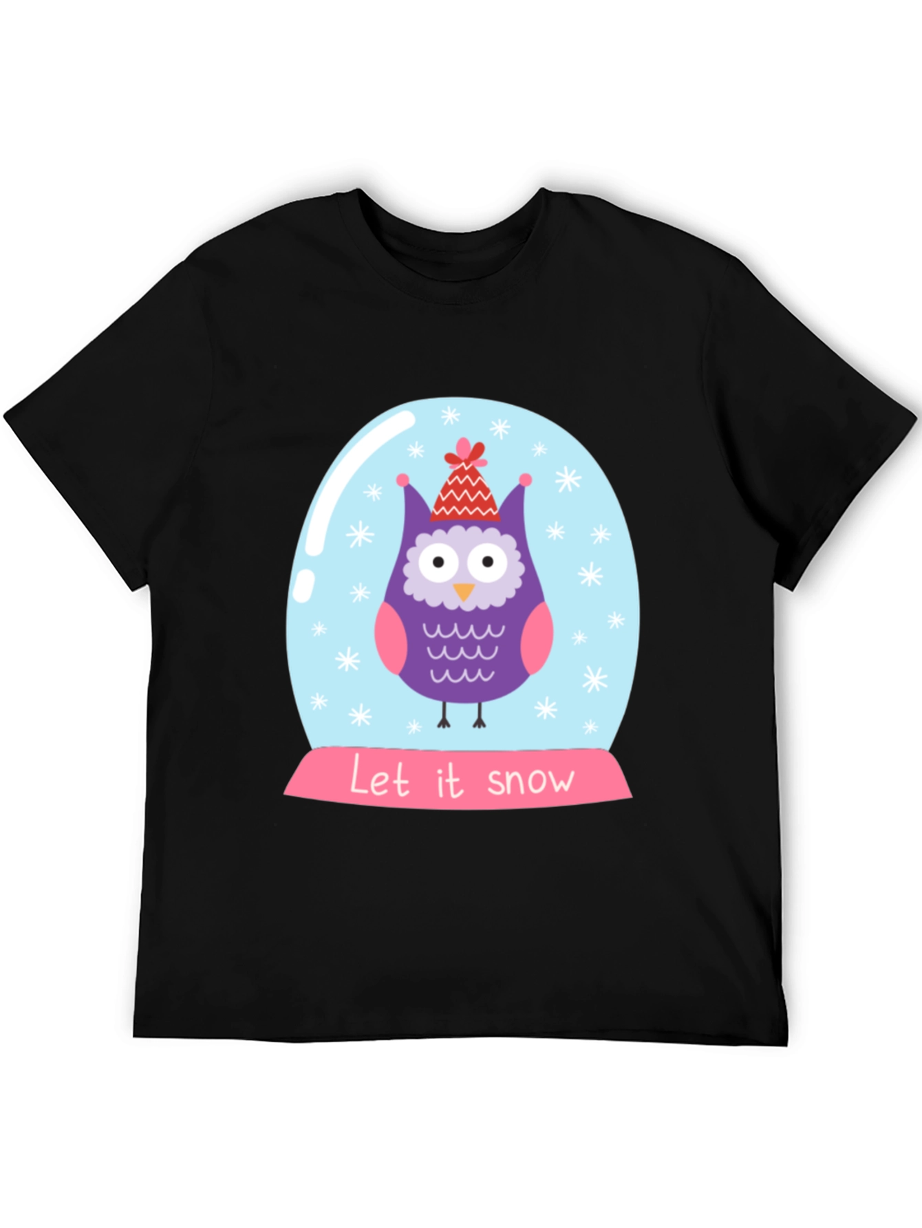 Let It Snow Owl T-Shirt