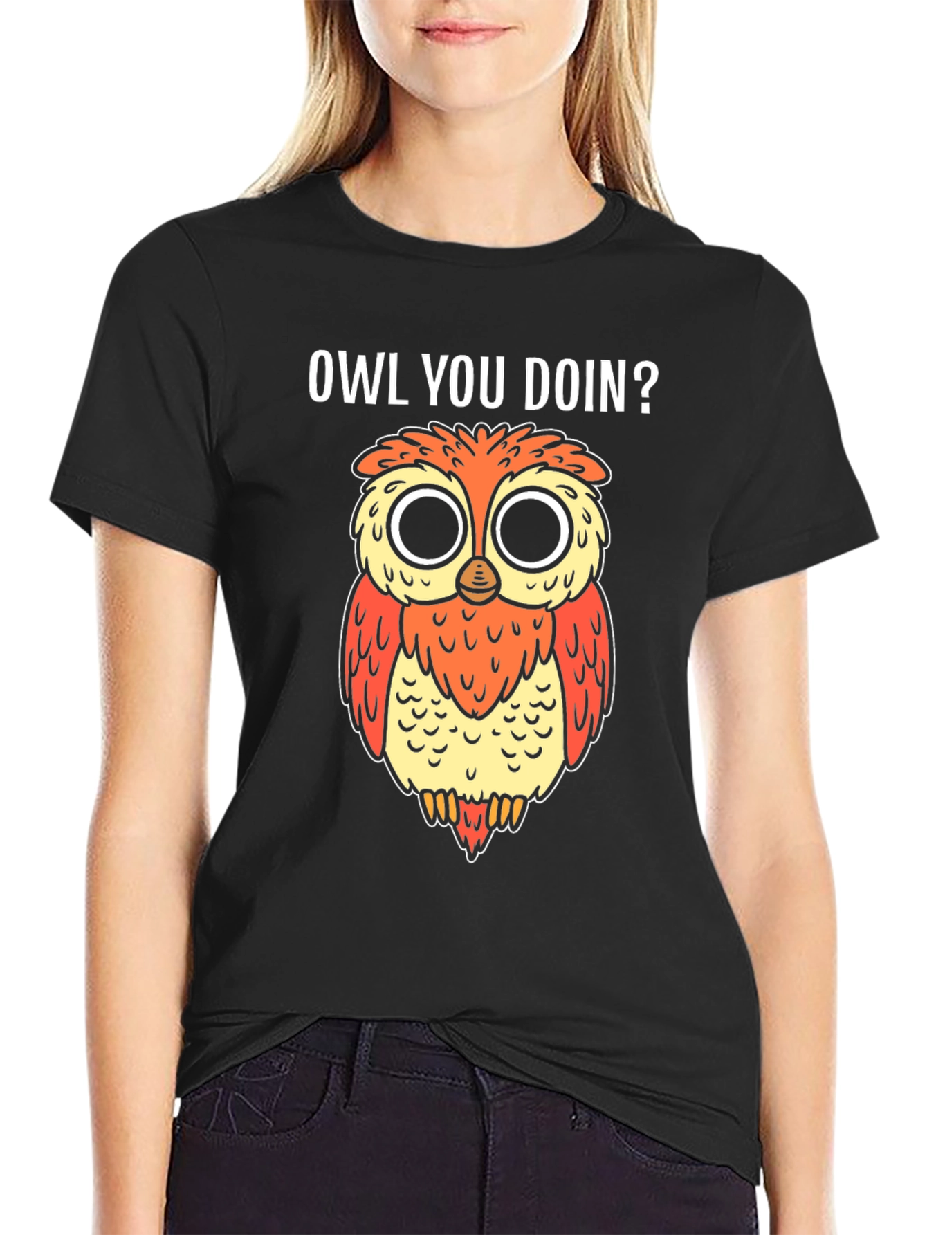 Owl You Doin T-Shirt - Funny Graphic Tee