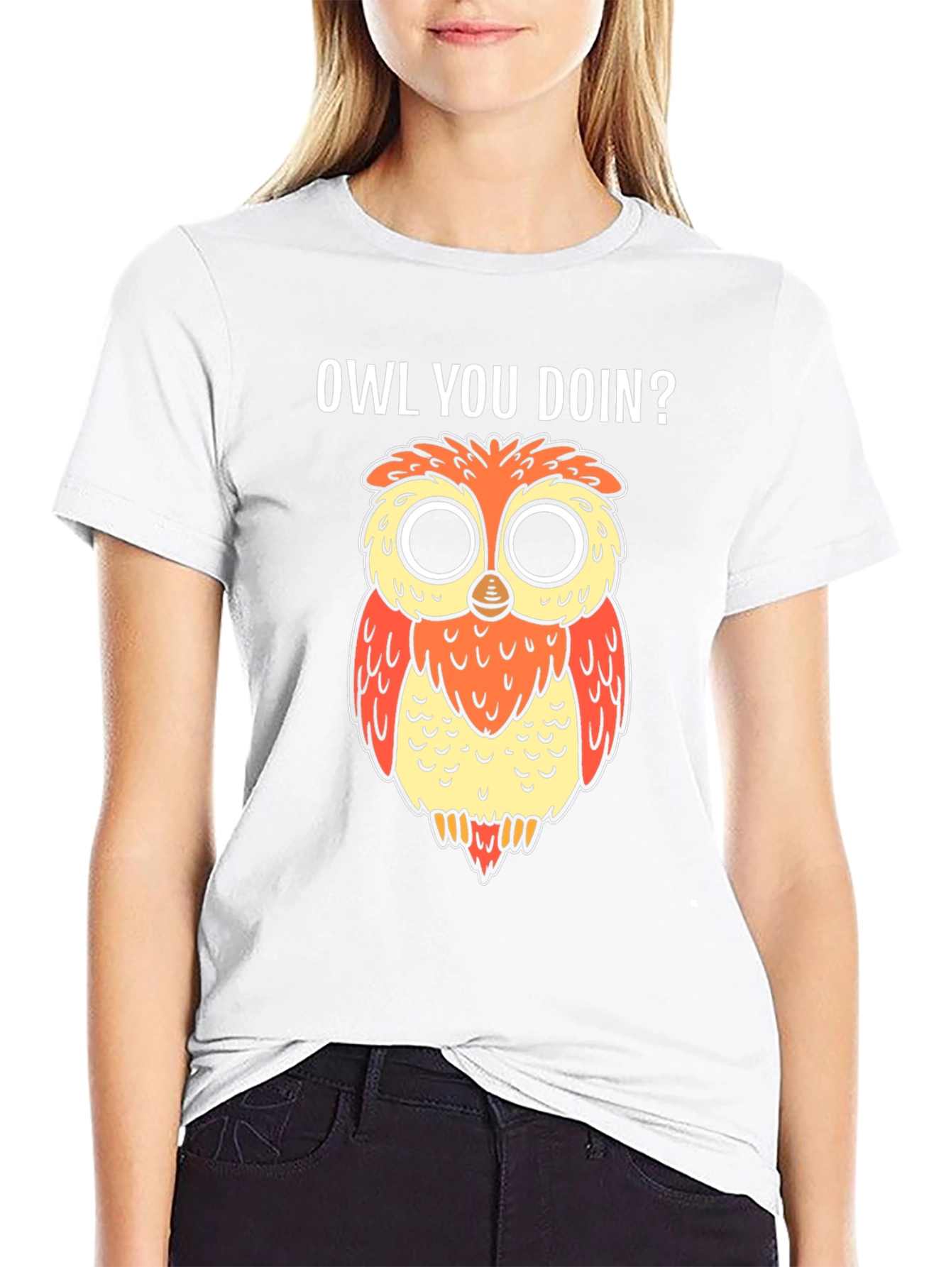 Owl You Doin T-Shirt - Funny Graphic Tee