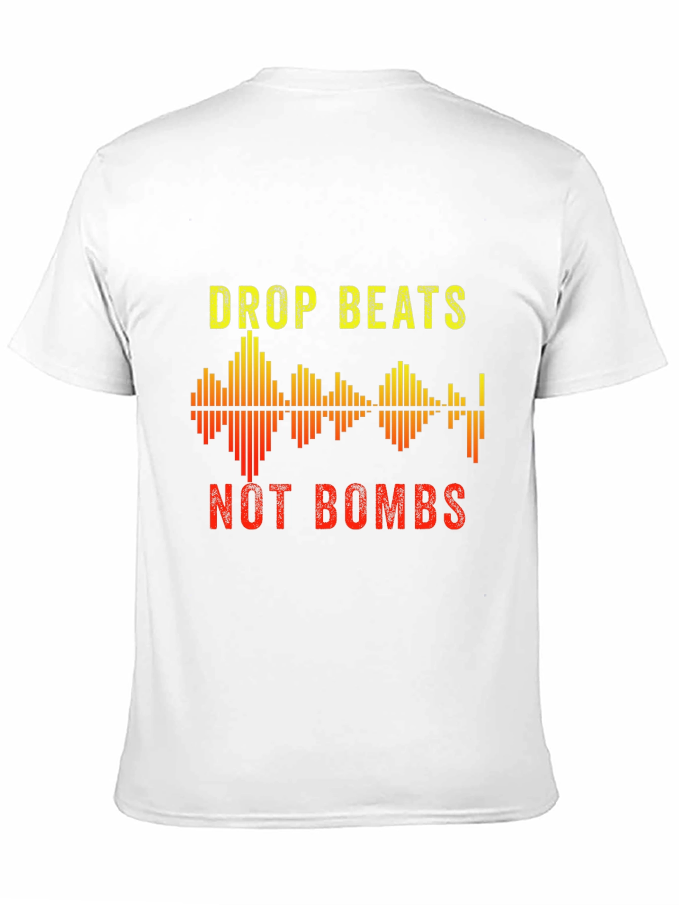 Drop Beats Not Bombs Graphic T-Shirt