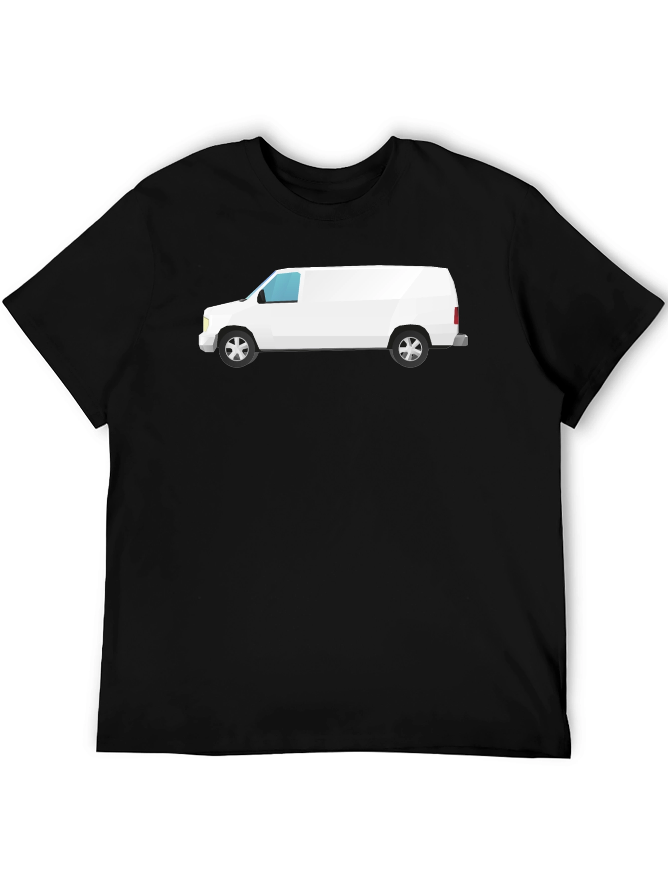 White Van Graphic Tee - Classic Black T-Shirt