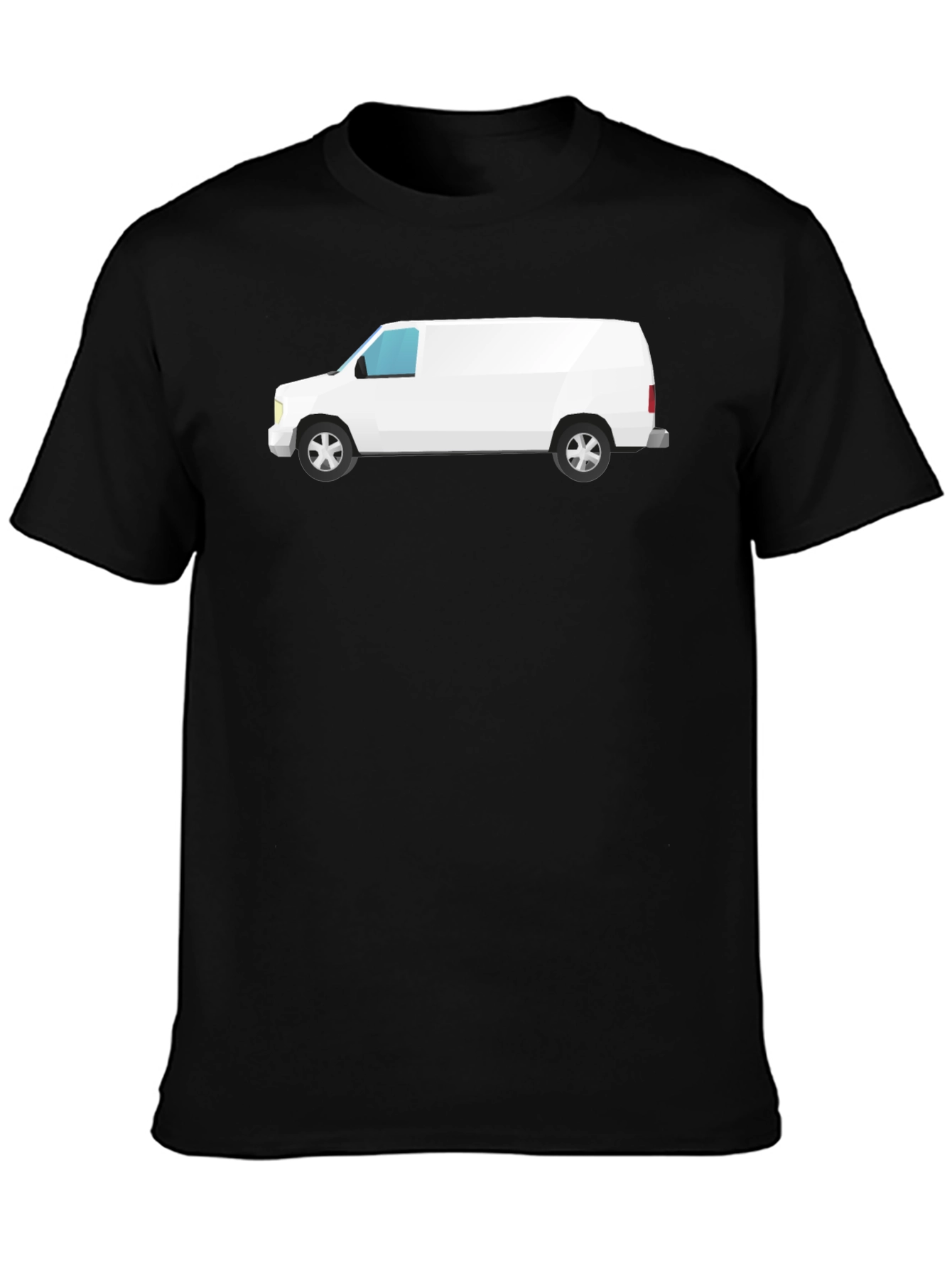 White Van Graphic Tee - Classic Black T-Shirt