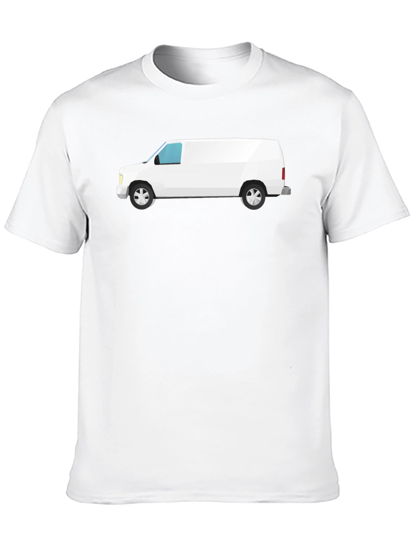 White Van Graphic Tee - Classic Black T-Shirt