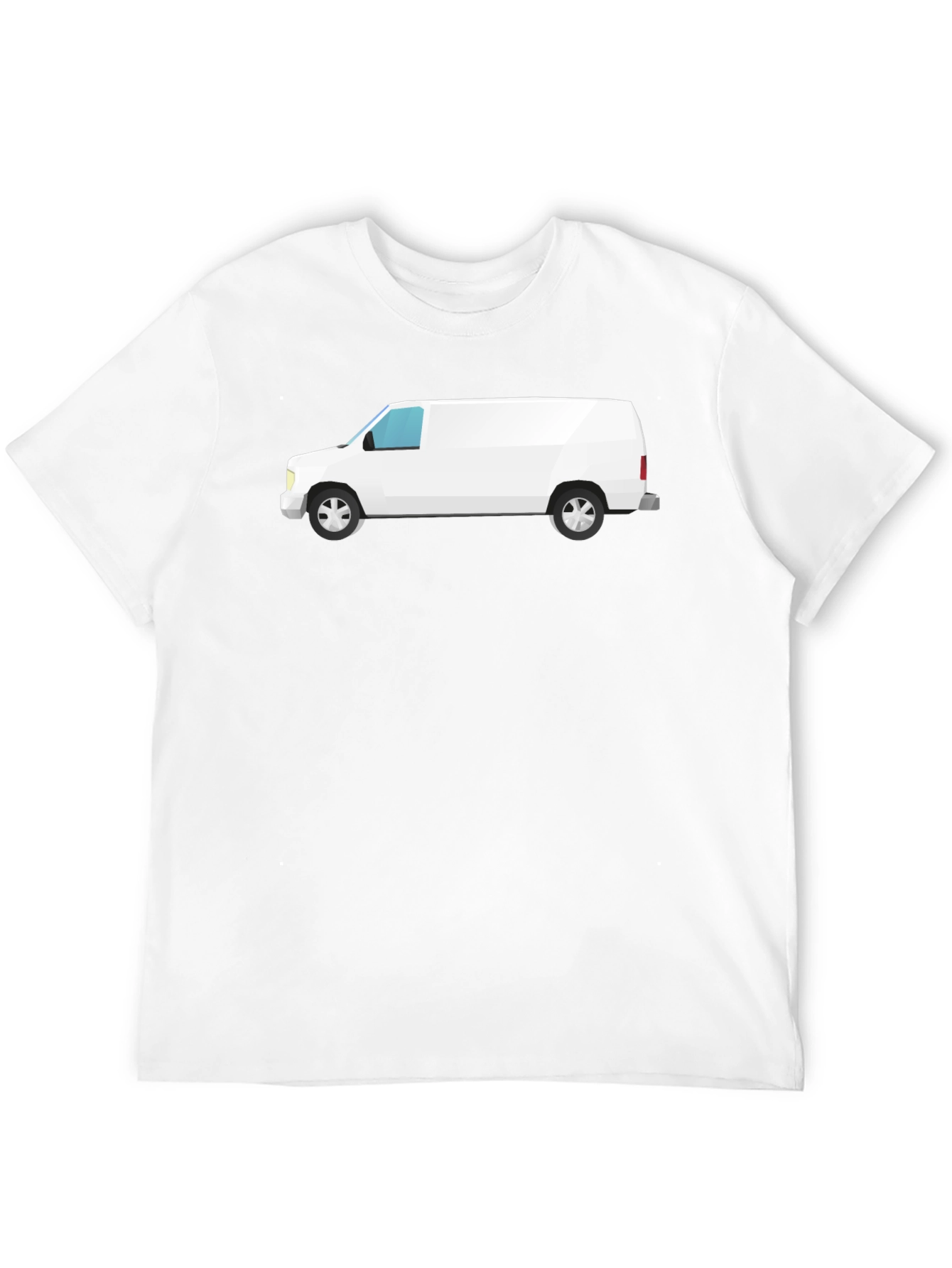 White Van Graphic Tee - Classic Black T-Shirt