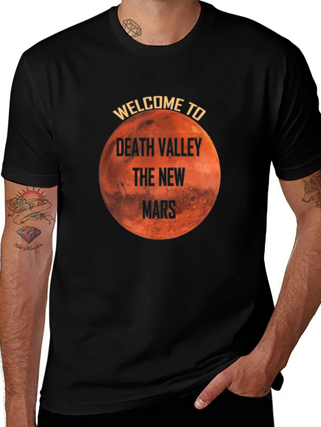 Death Valley The New Mars Graphic T-Shirt