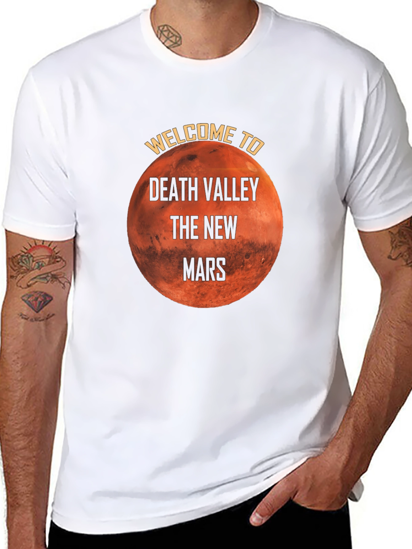 Death Valley The New Mars Graphic T-Shirt