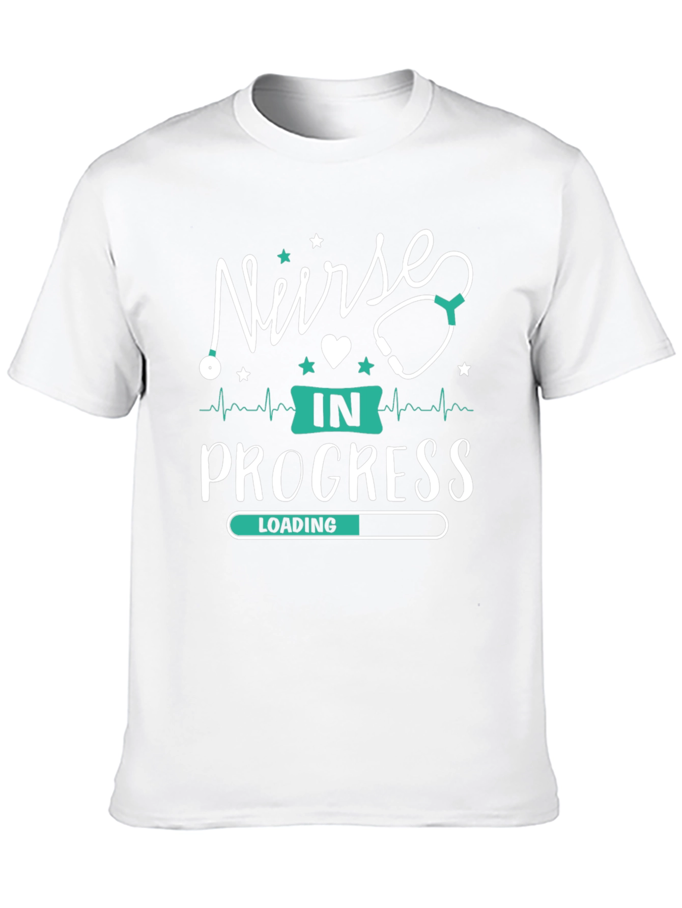 Nurse in Progress T-Shirt - Cute Medical Student Tee