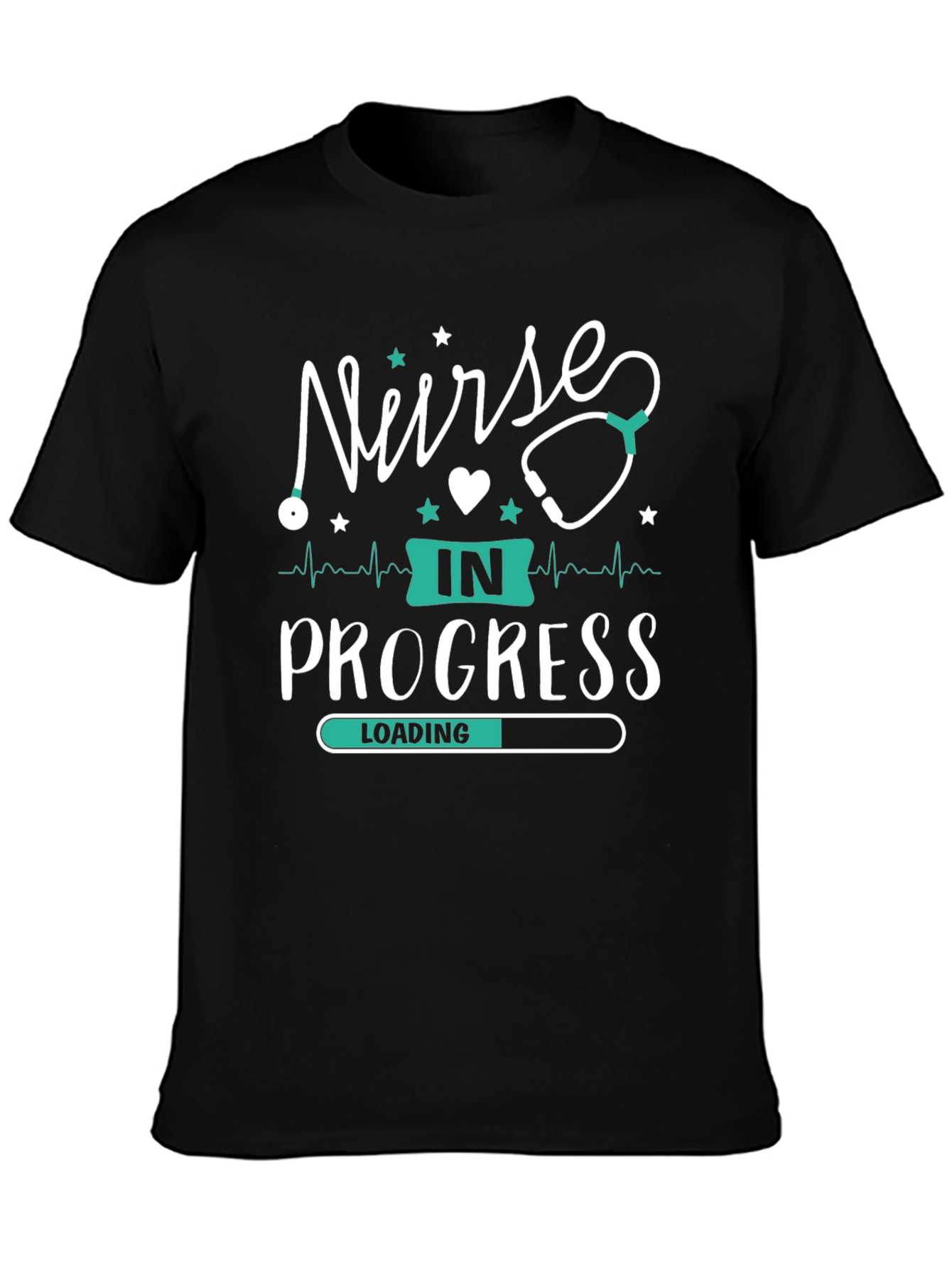 Nurse in Progress T-Shirt - Cute Medical Student Tee