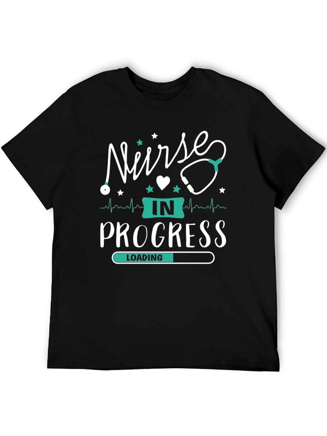 Nurse in Progress T-Shirt - Cute Medical Student Tee