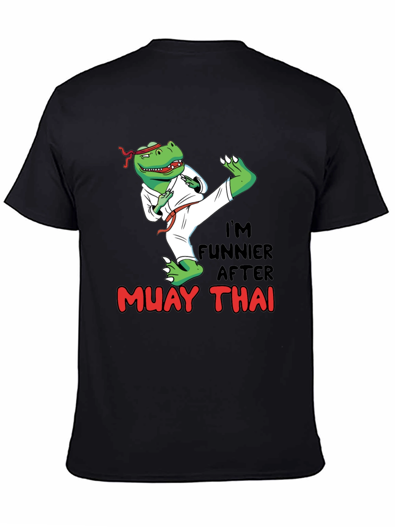 Funny Muay Thai Dinosaur T-Shirt