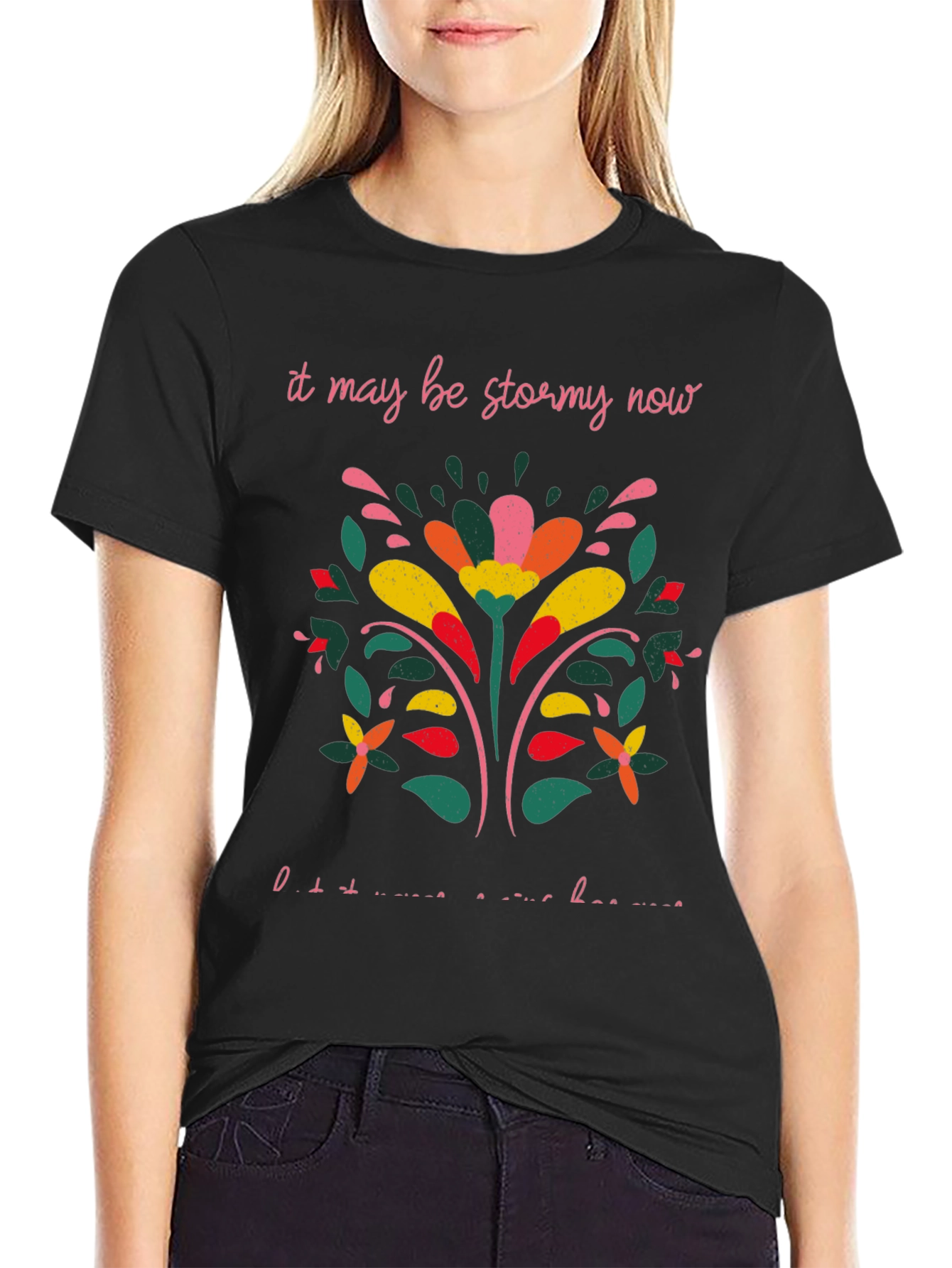 Stormy Now Floral T-Shirt