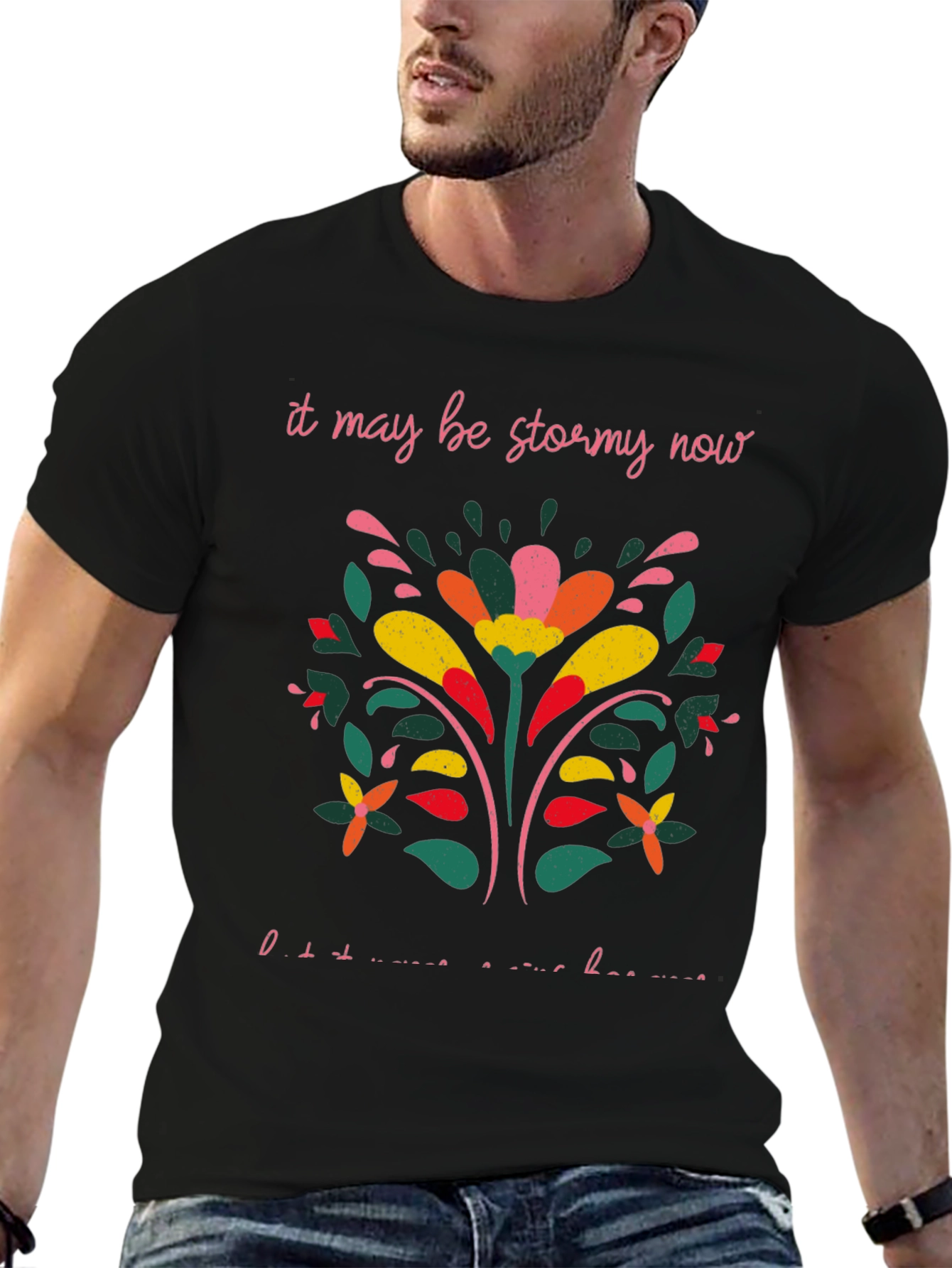 Stormy Now Floral T-Shirt