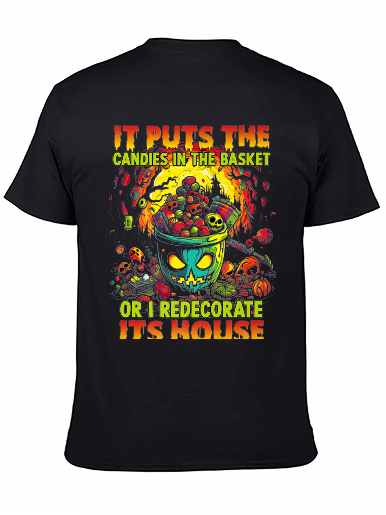 Halloween Candy Basket T-Shirt
