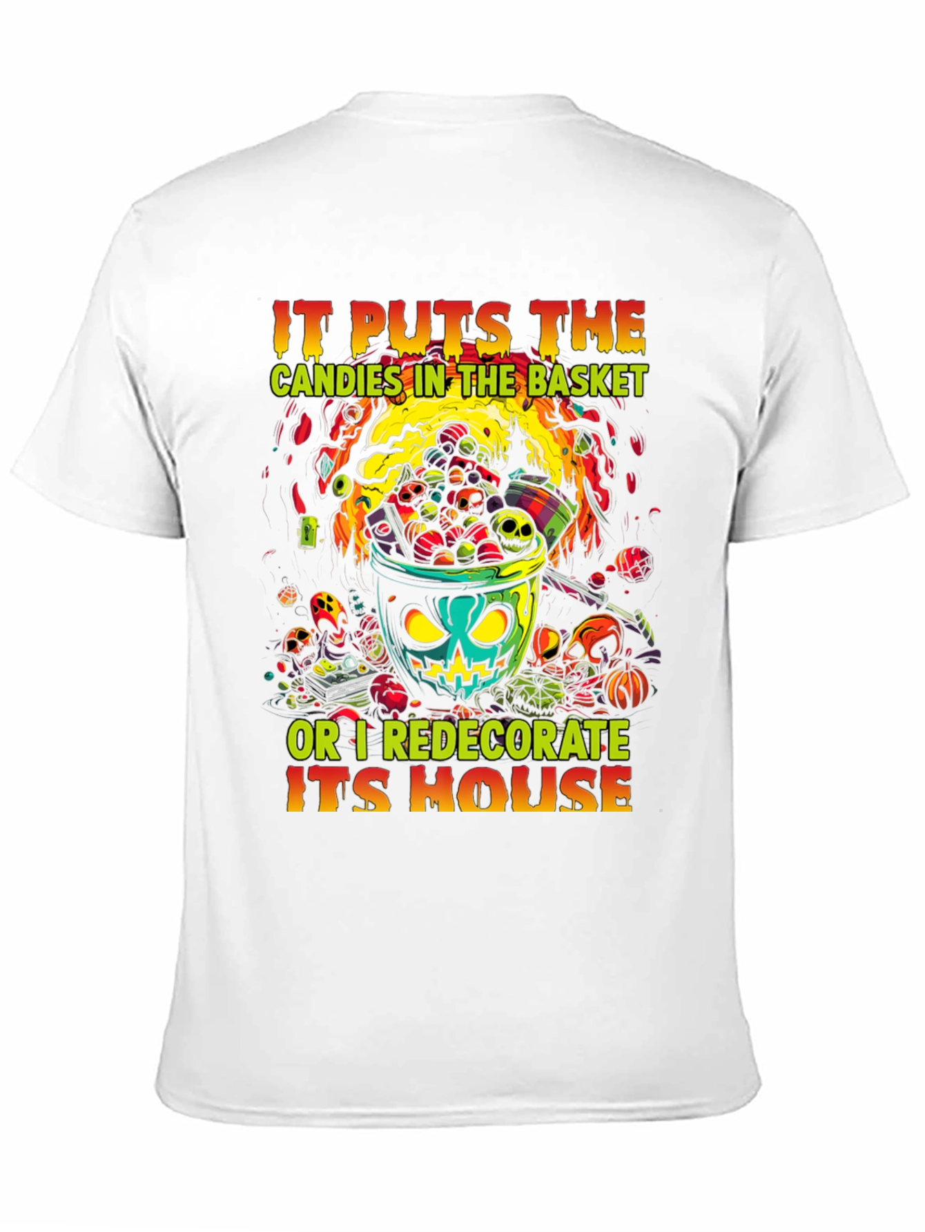 Halloween Candy Basket T-Shirt