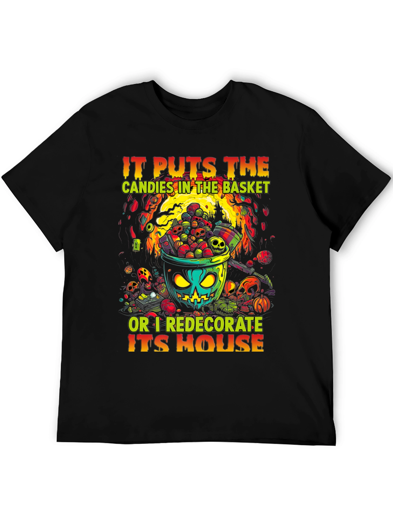 Halloween Candy Basket T-Shirt