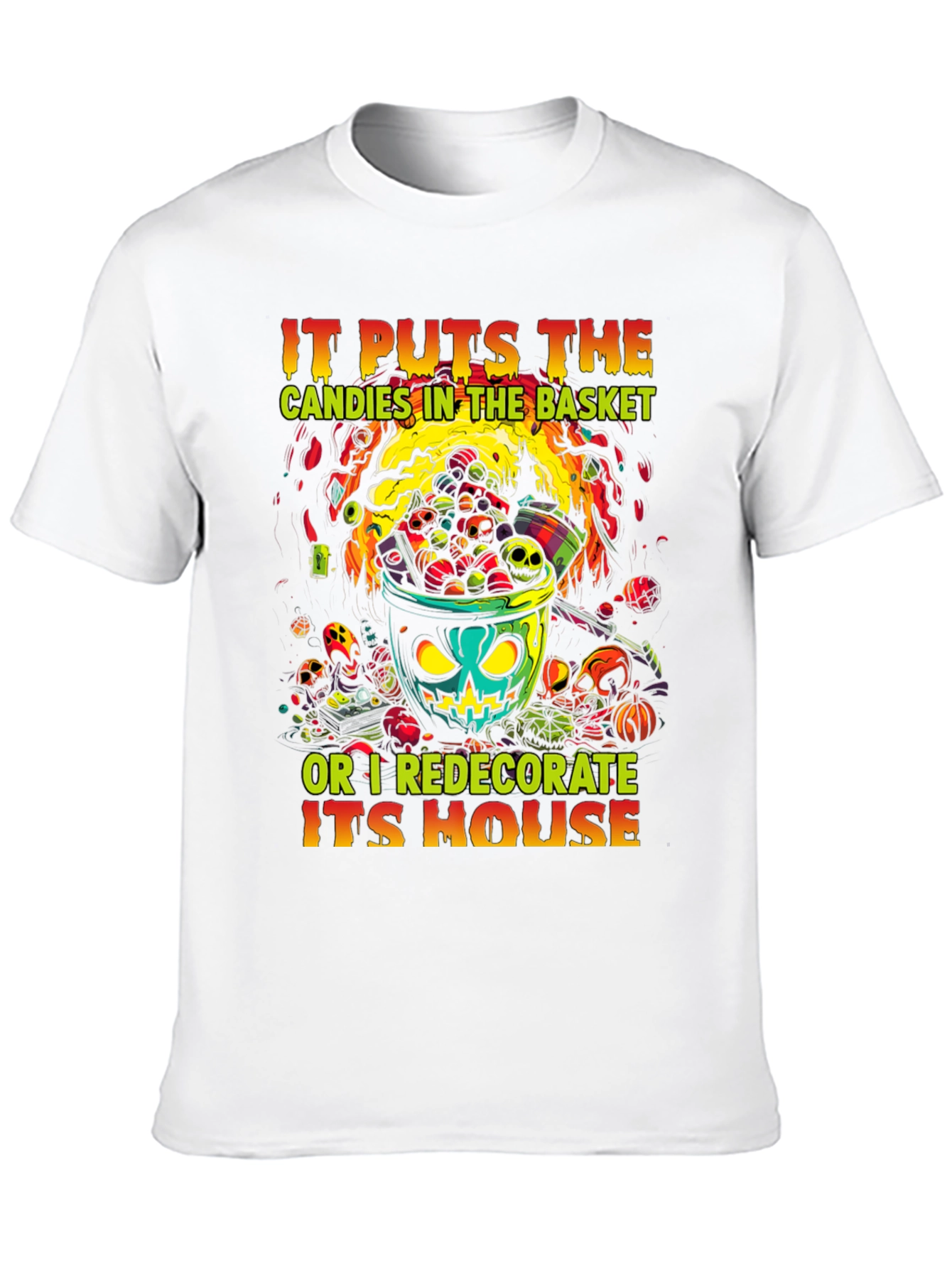 Halloween Candy Basket T-Shirt