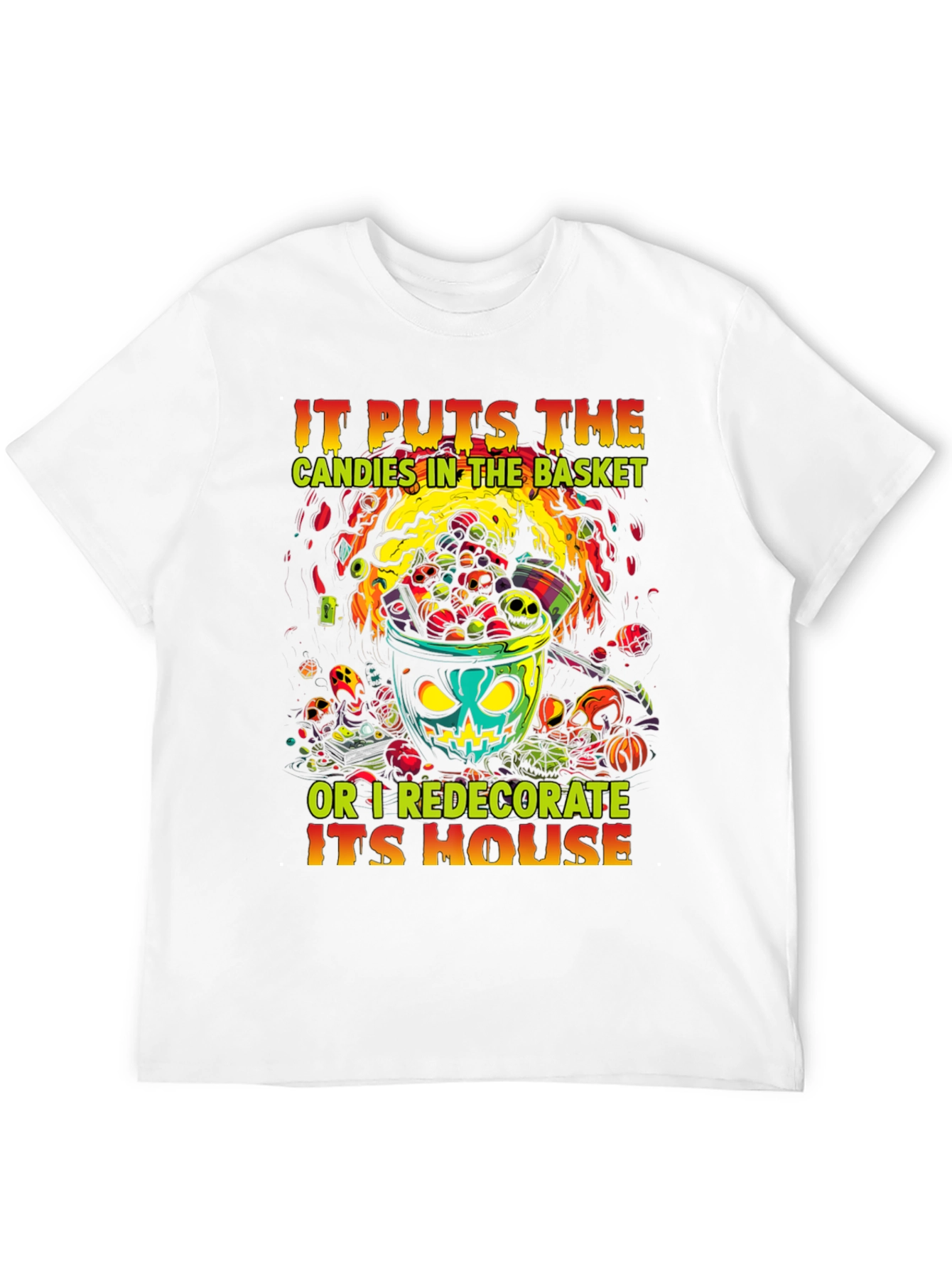 Halloween Candy Basket T-Shirt