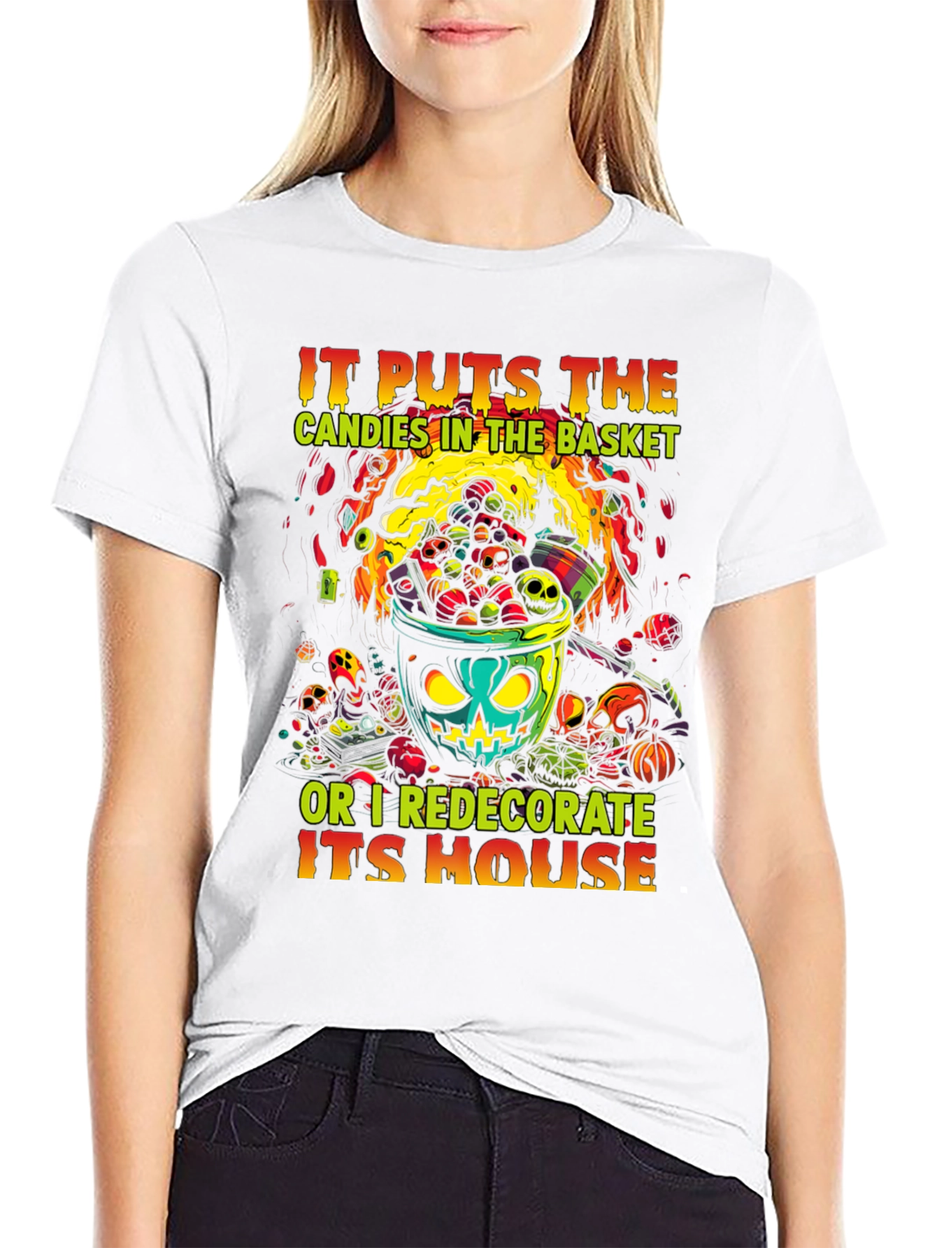 Halloween Candy Basket T-Shirt