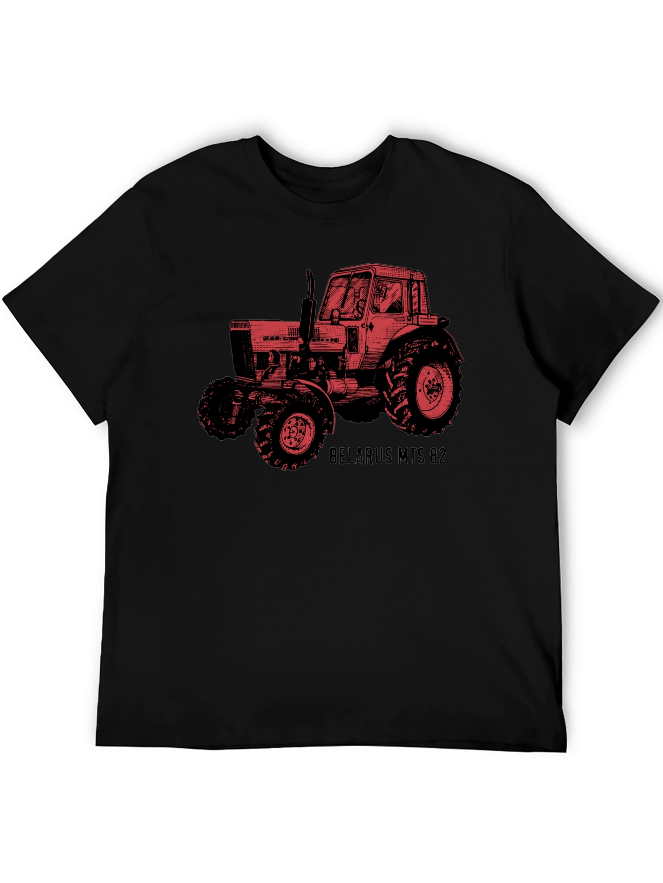 Belarus MTS 82 Tractor Graphic T-Shirt