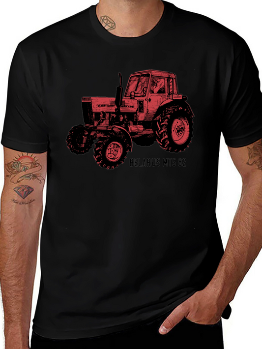 Belarus MTS 82 Tractor Graphic T-Shirt