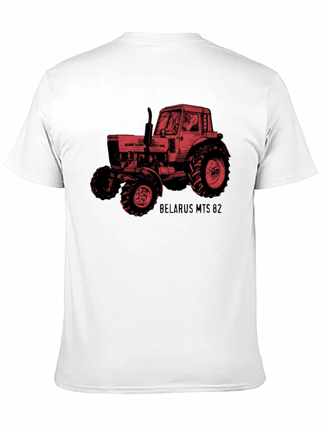 Belarus MTS 82 Tractor Graphic T-Shirt