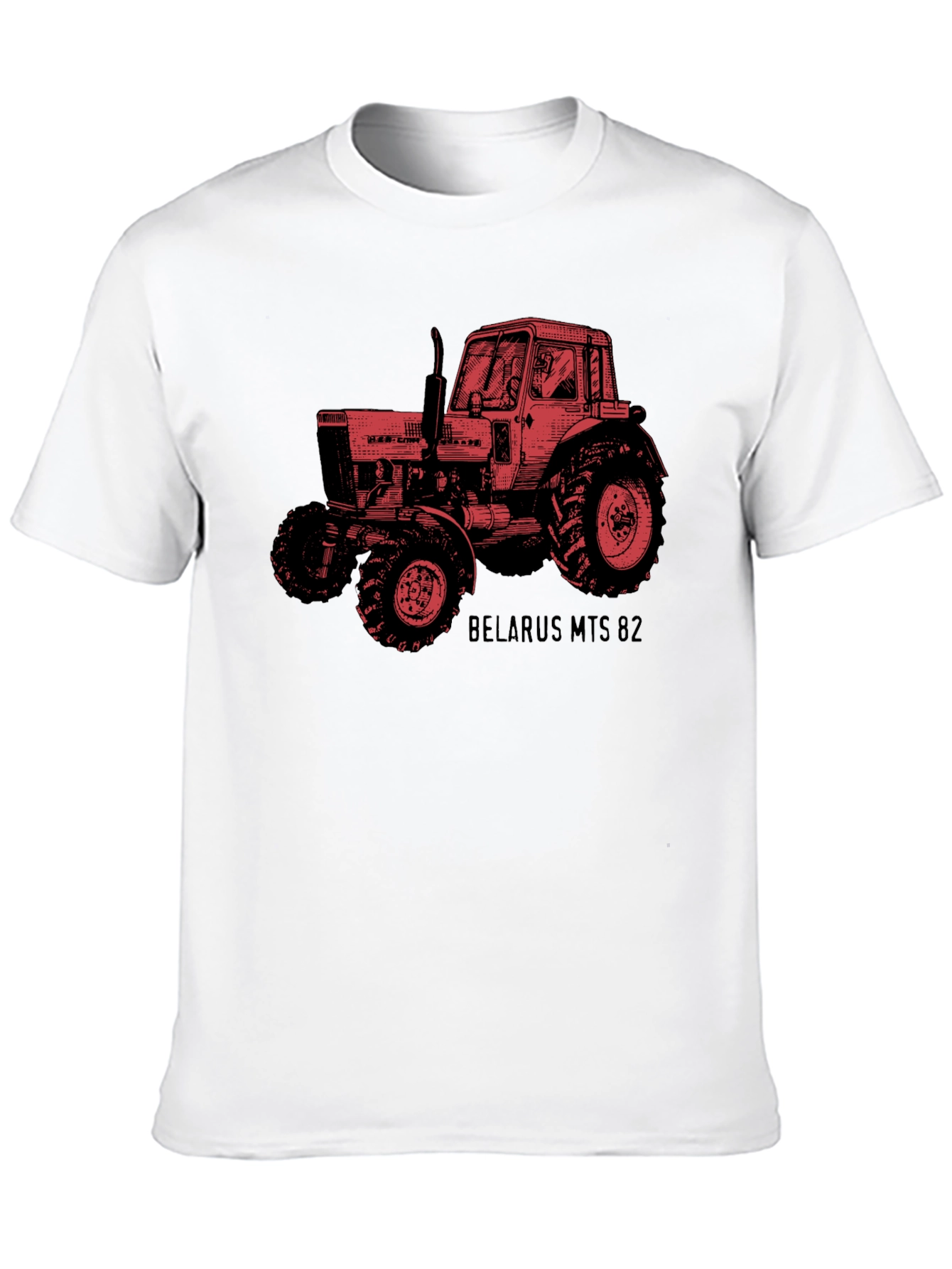 Belarus MTS 82 Tractor Graphic T-Shirt