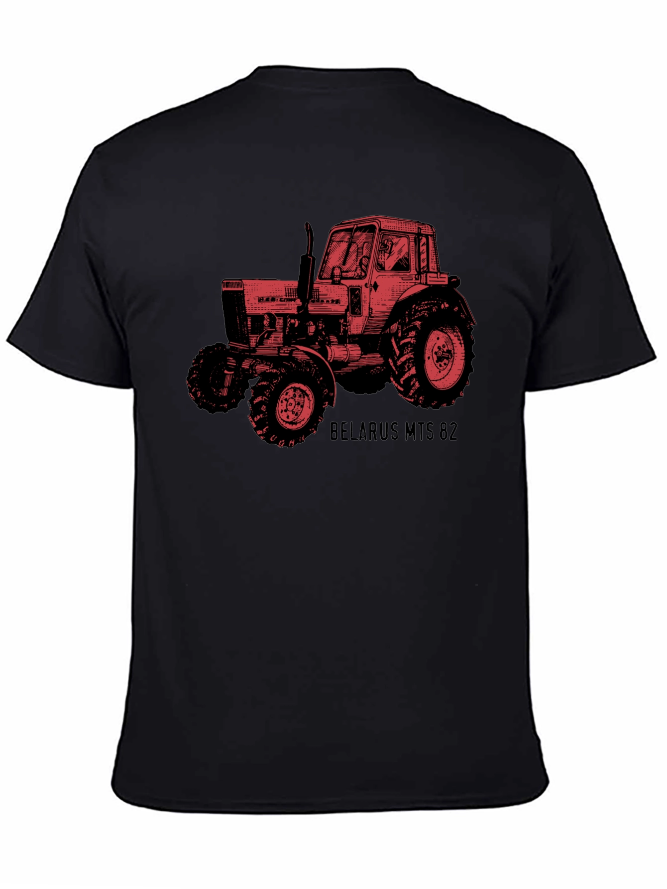 Belarus MTS 82 Tractor Graphic T-Shirt