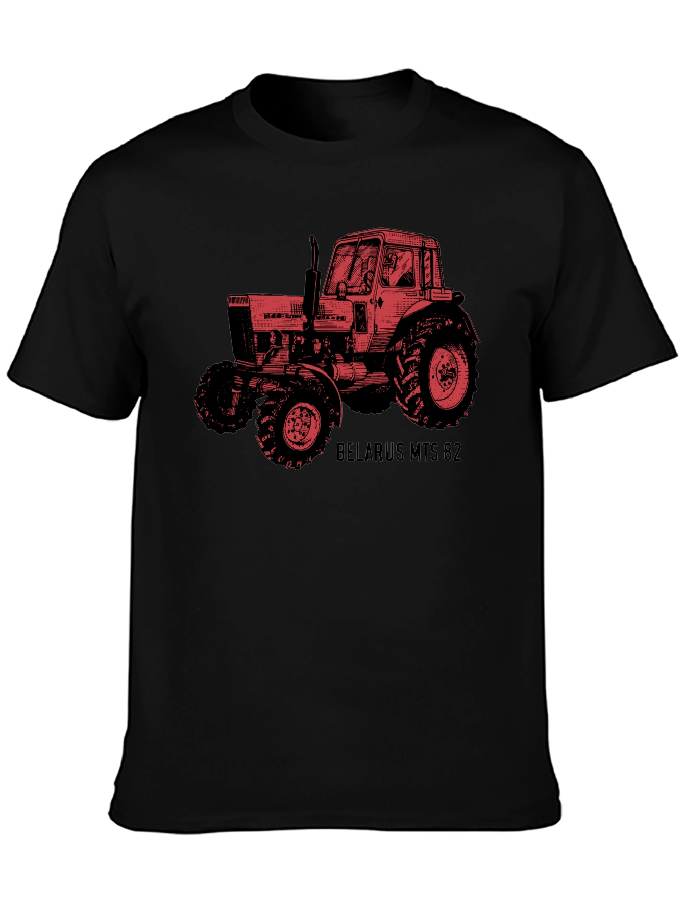 Belarus MTS 82 Tractor Graphic T-Shirt