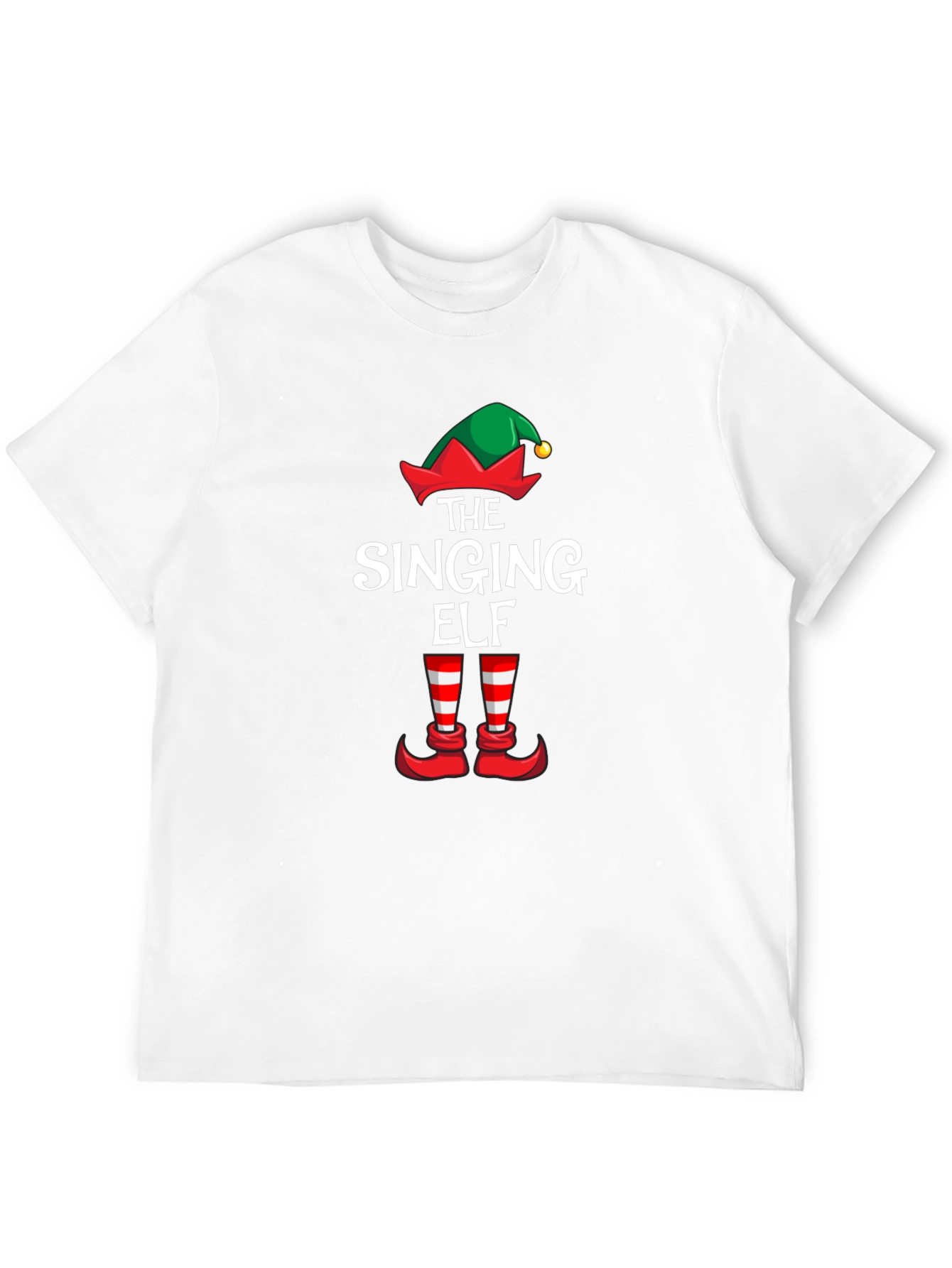 The Singing Elf Christmas Holiday T-Shirt