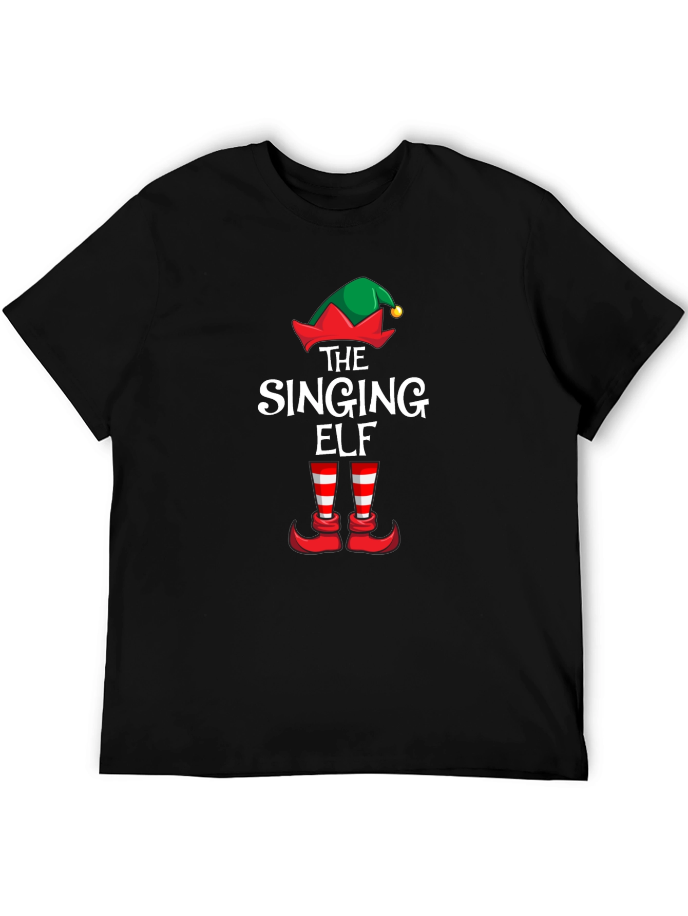 The Singing Elf Christmas Holiday T-Shirt